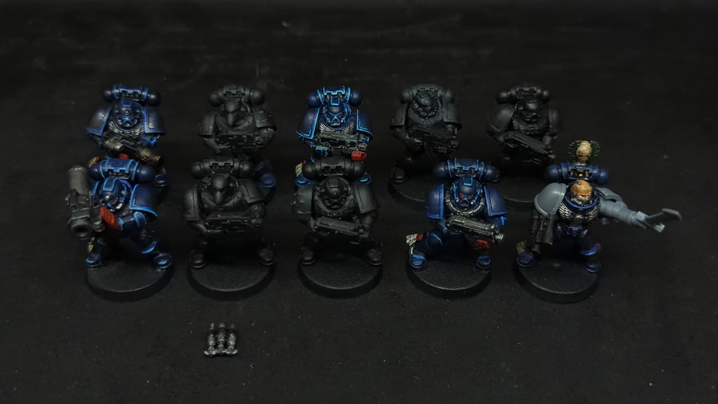 Warhammer 40k Space Marines Tactical Squad x10