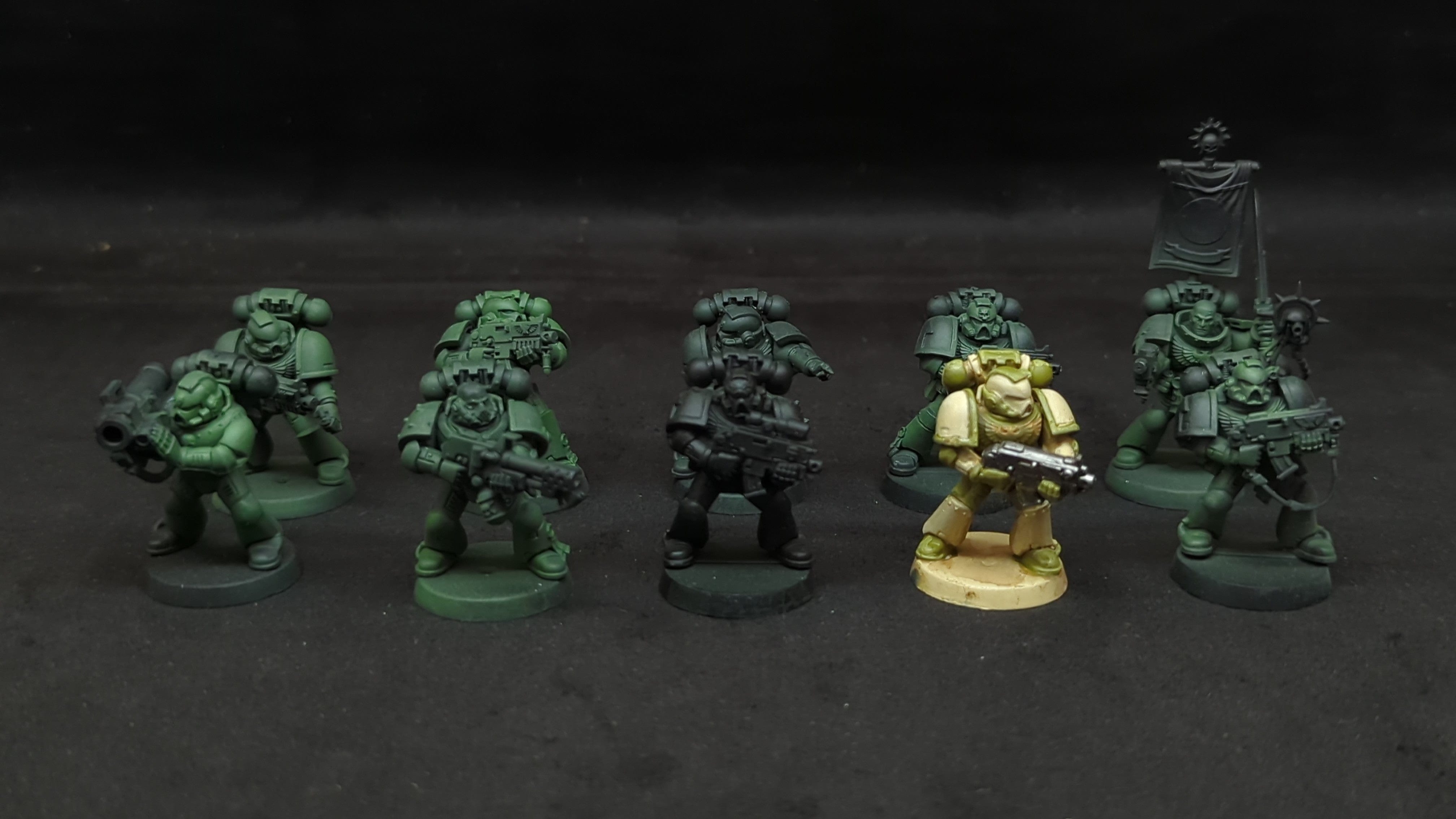Warhammer 40k Space Marines Tactical Squad x10