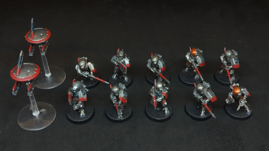 Warhammer 40k T'au Empire Fire Warriors x10