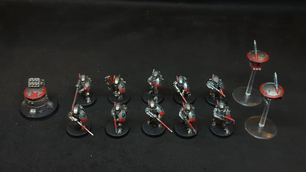 Warhammer 40k T'au Empire Fire Warriors x10