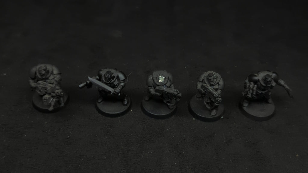 Warhammer 40k Space Marines Scouts x5