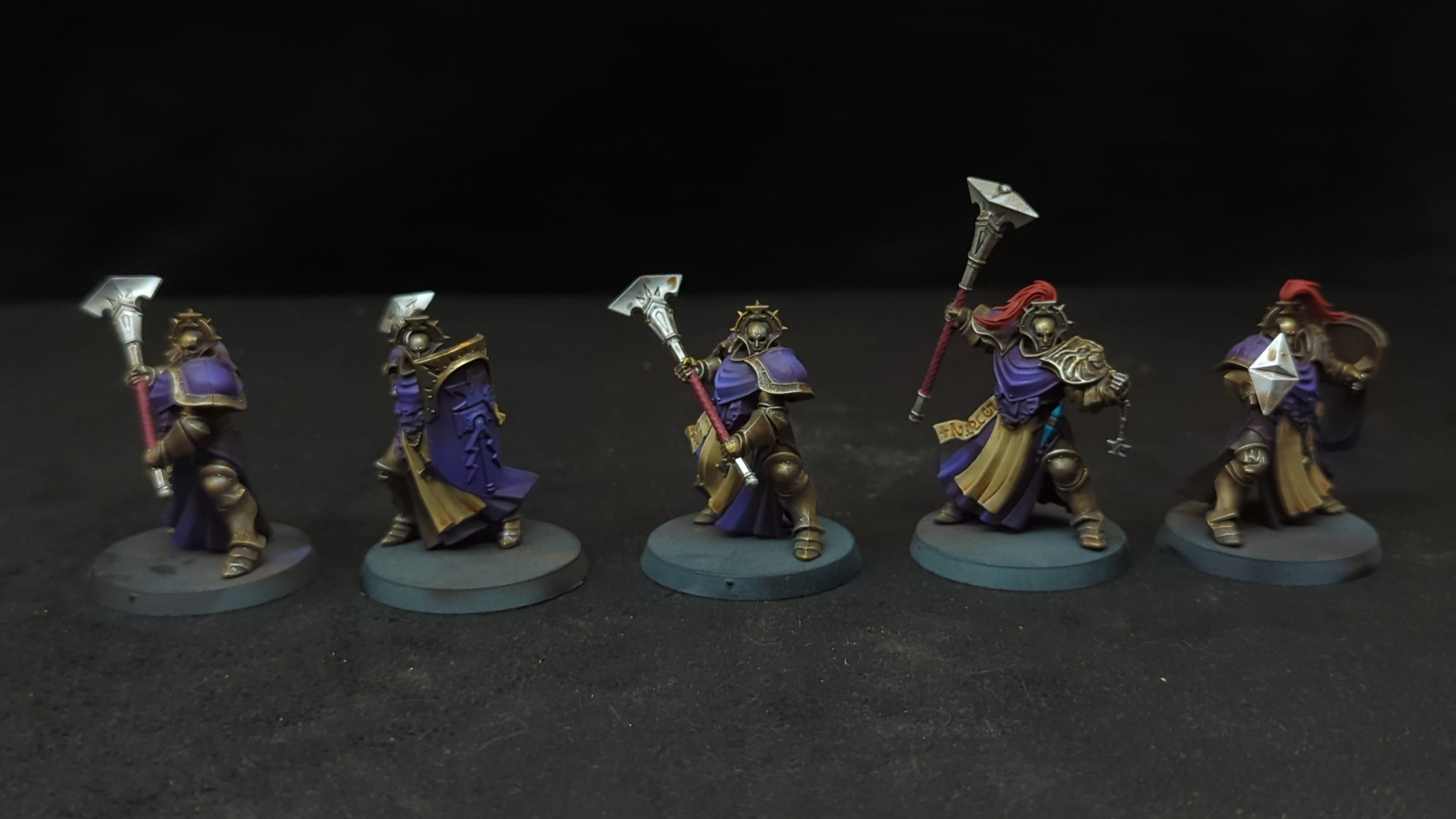 Age of Sigmar Stormcast Eternals Sequitors x5 Painted