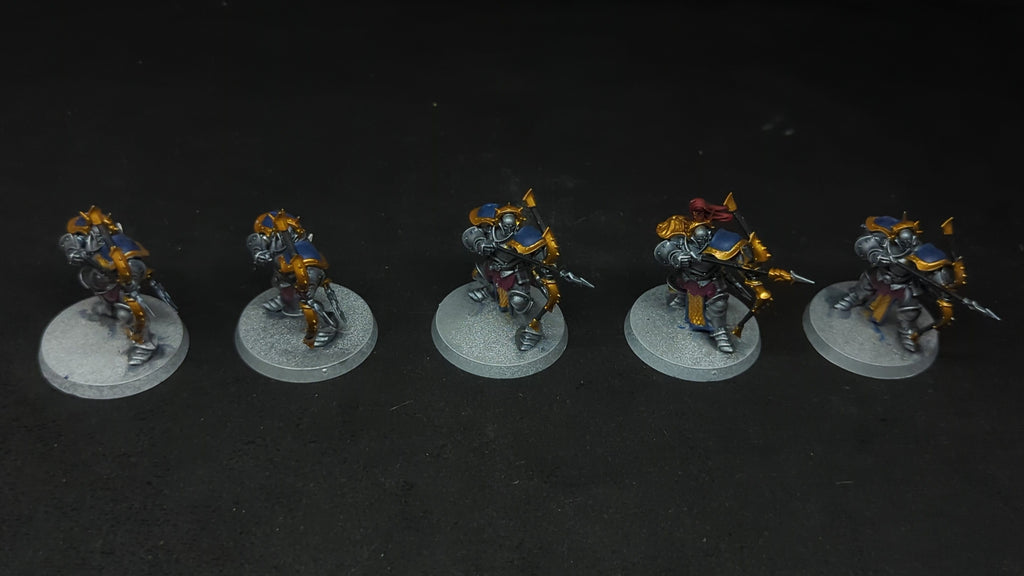 Age of Sigmar Stormcast Eternals Judicators x5 Painted