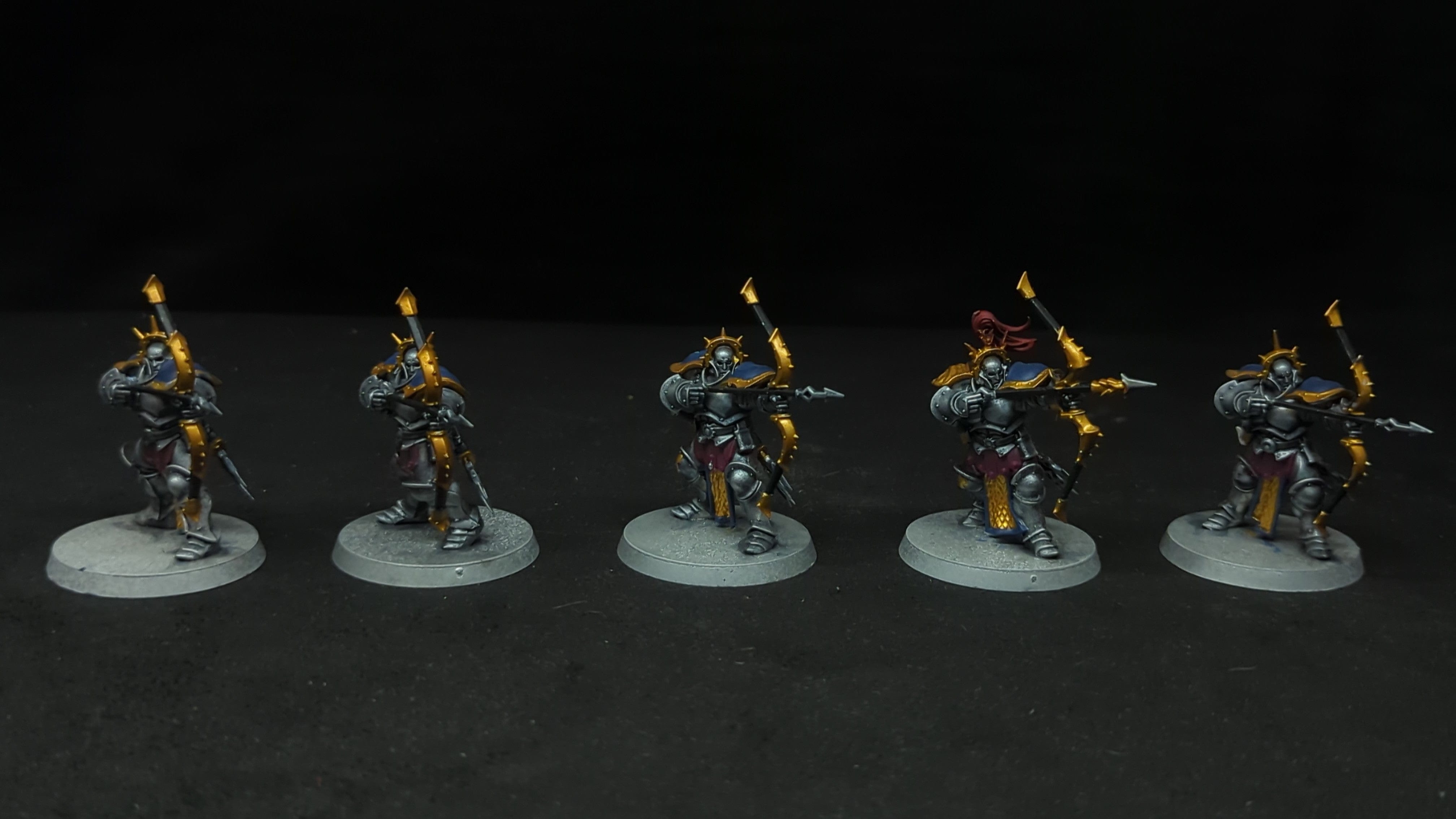 Age of Sigmar Stormcast Eternals Judicators x5 Painted