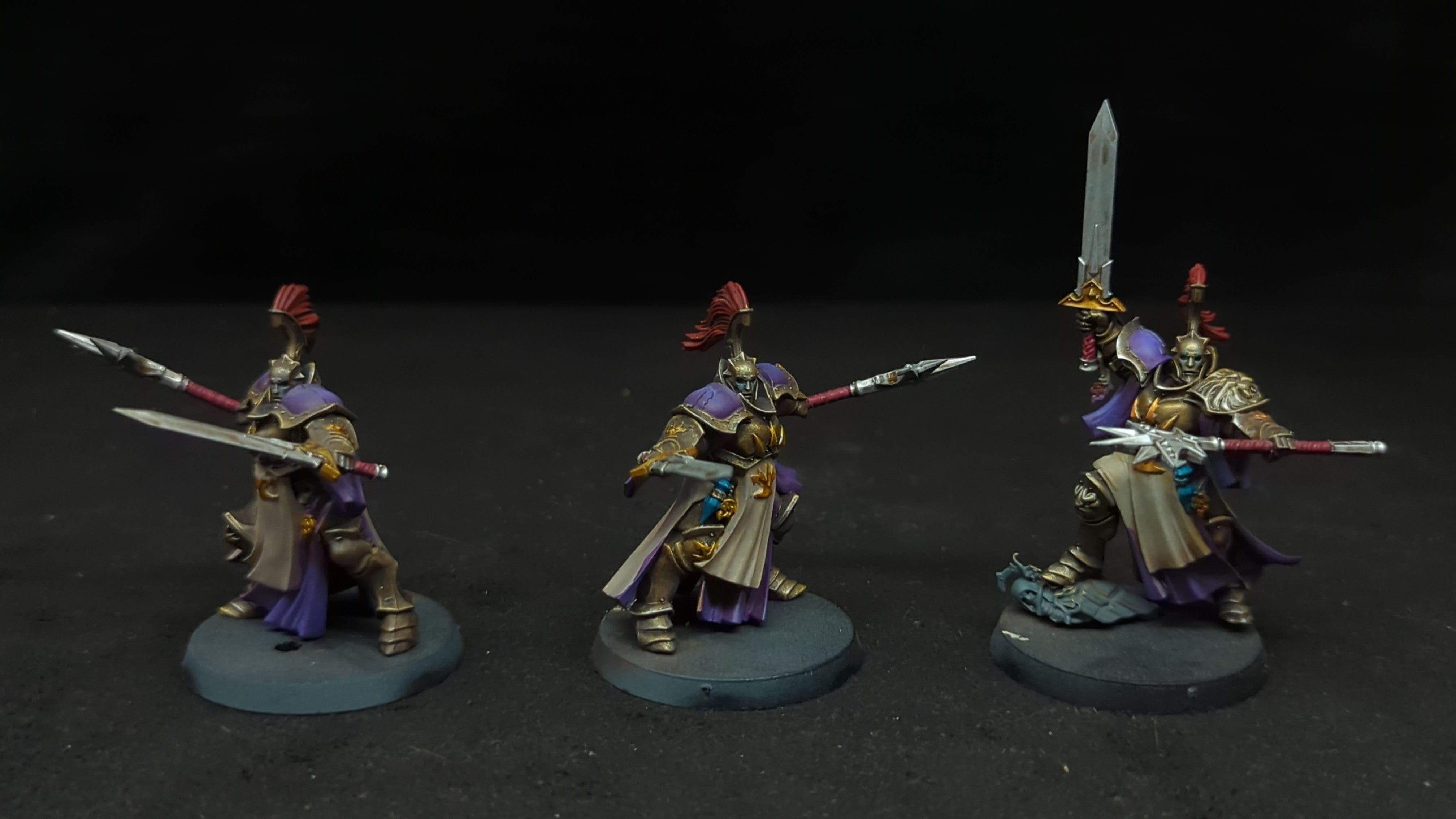 Age of Sigmar Stormcast Eternals Evocators x3 Painted