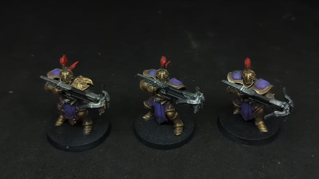 Age of Sigmar Stormcast Eternals Vanguard-Raptors x3 Painted