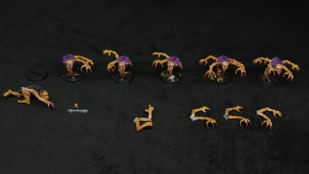 Warhammer 40k Tyranids Genestealers x6