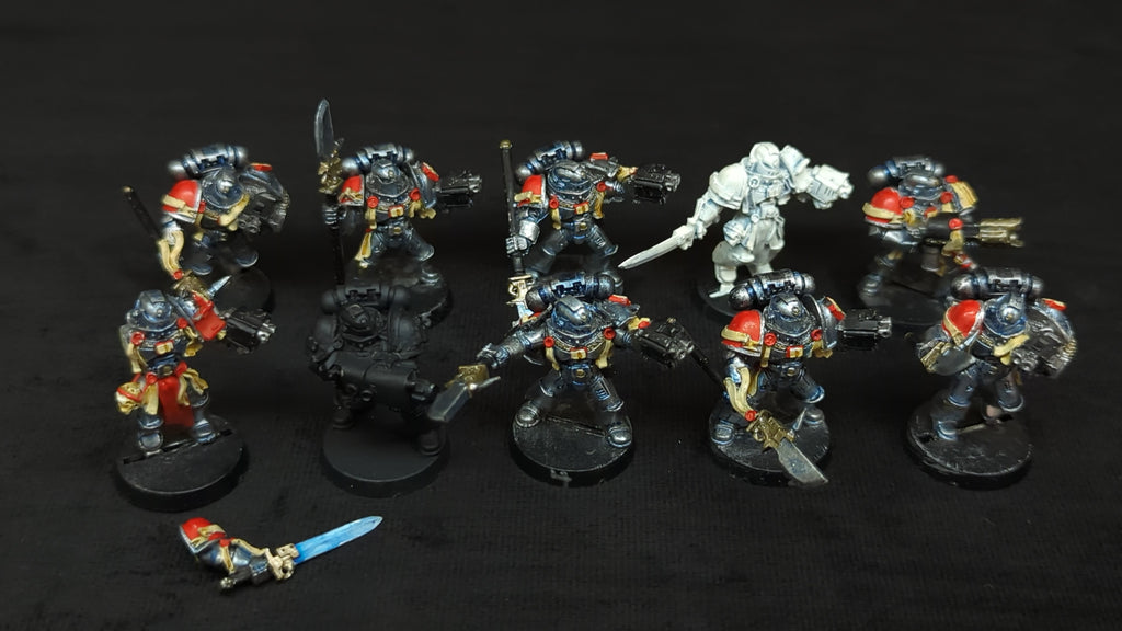 Warhammer 40k Grey Knights Strike Squad x10