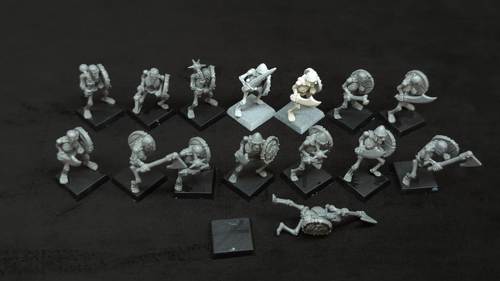 Warhammer Warhammer Fantasy Skeleton Warriors Regiment x15