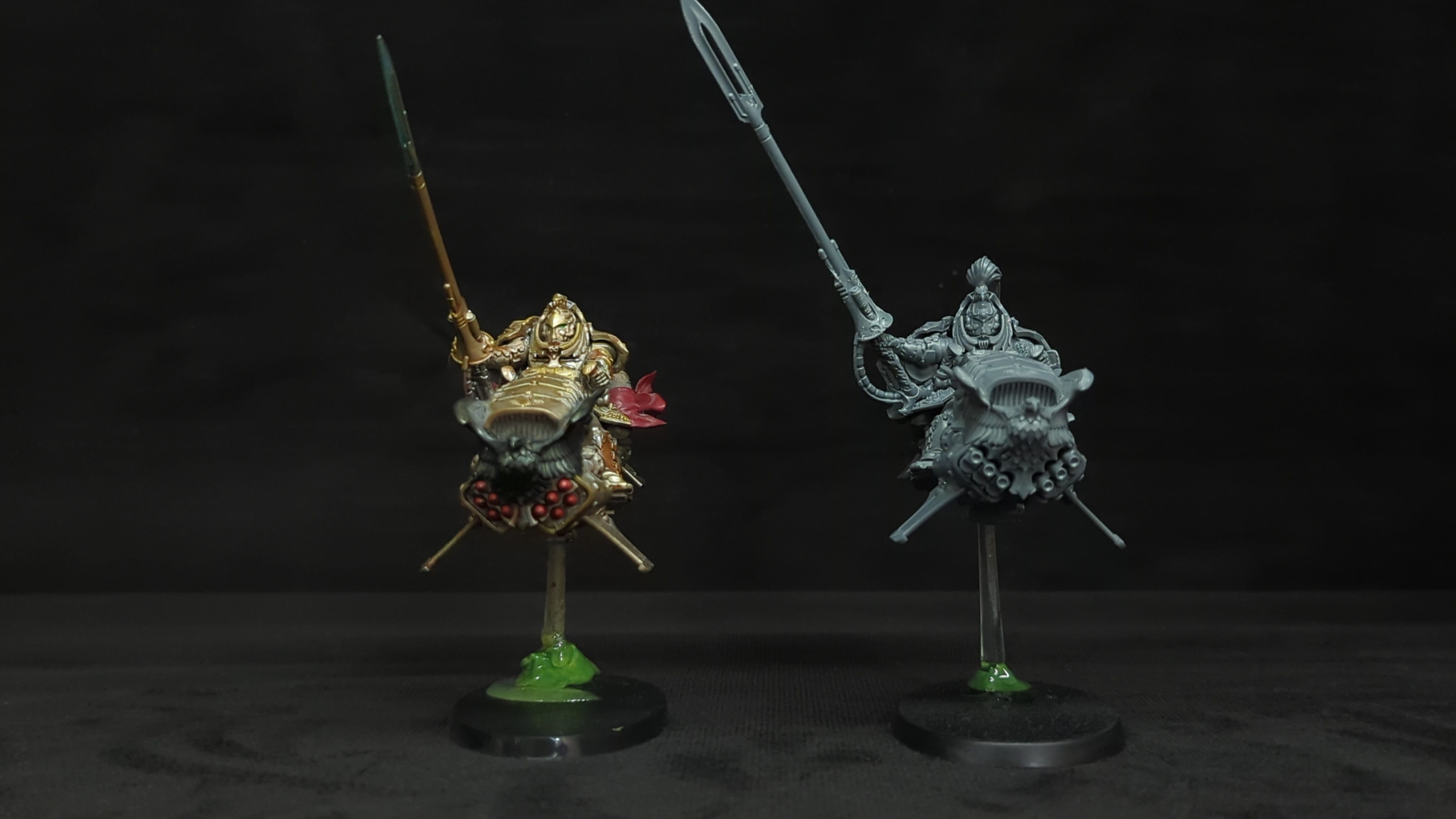 Warhammer 40k Adeptus Custodes Vertus Praetors x2