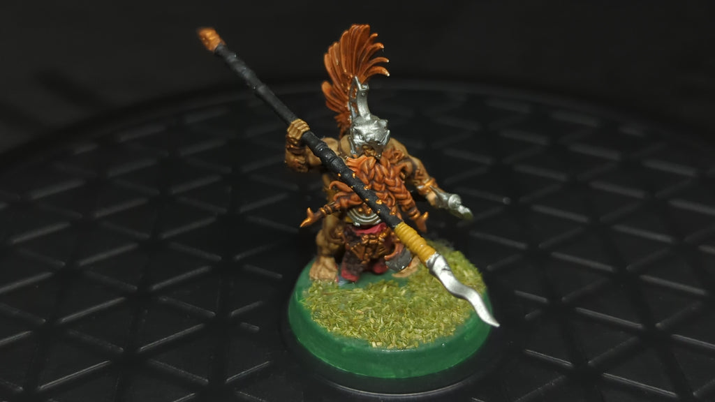 Age of Sigmar Fyreslayers Auric Runeson on Foot x1 OOP Painted