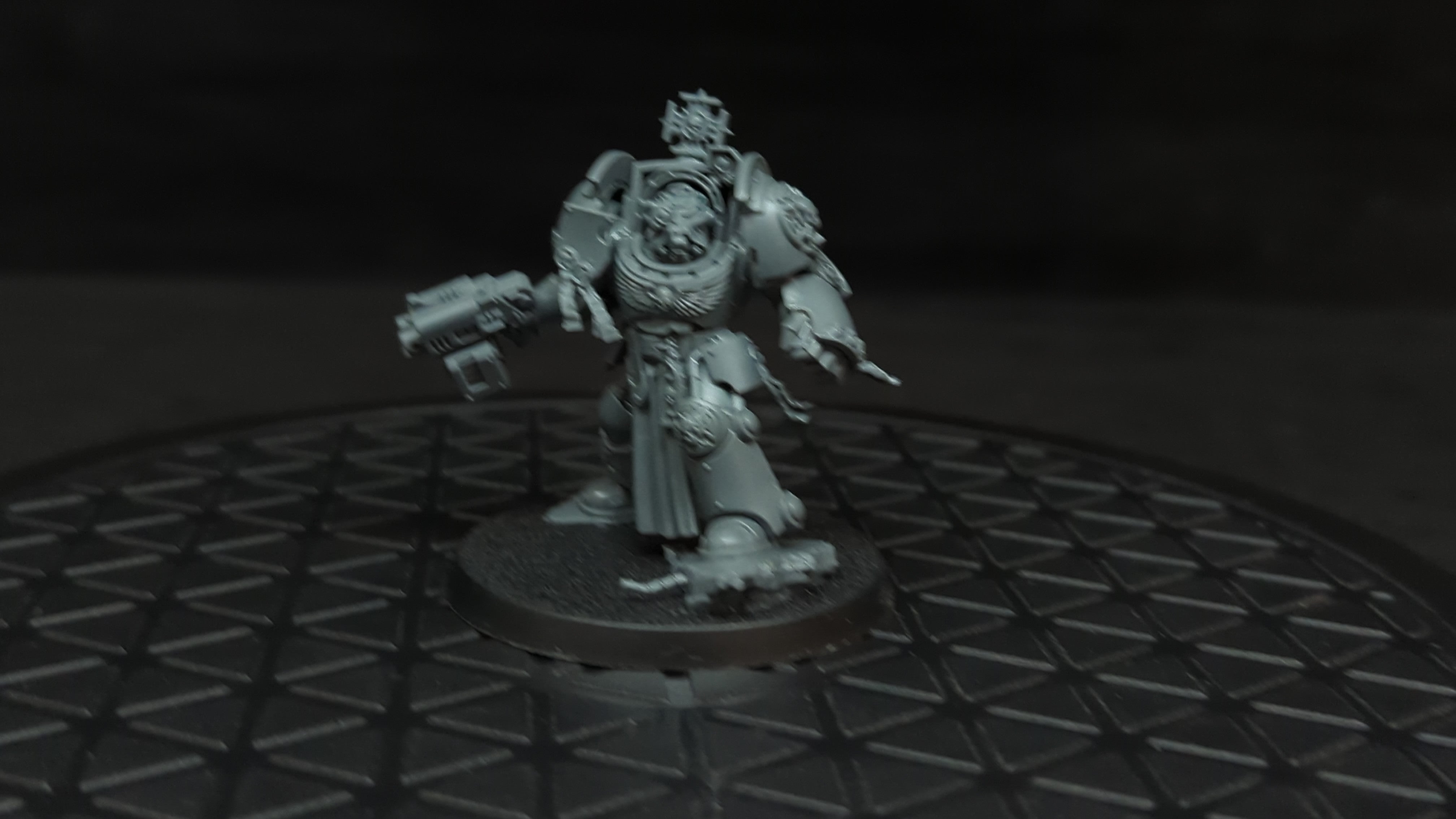 Warhammer 40k Space Marines Captain in Terminator Armour x1