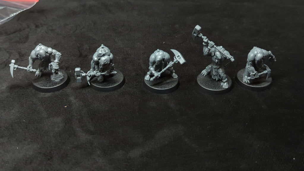 Warhammer 40k Genestealer Cults Aberrants x5