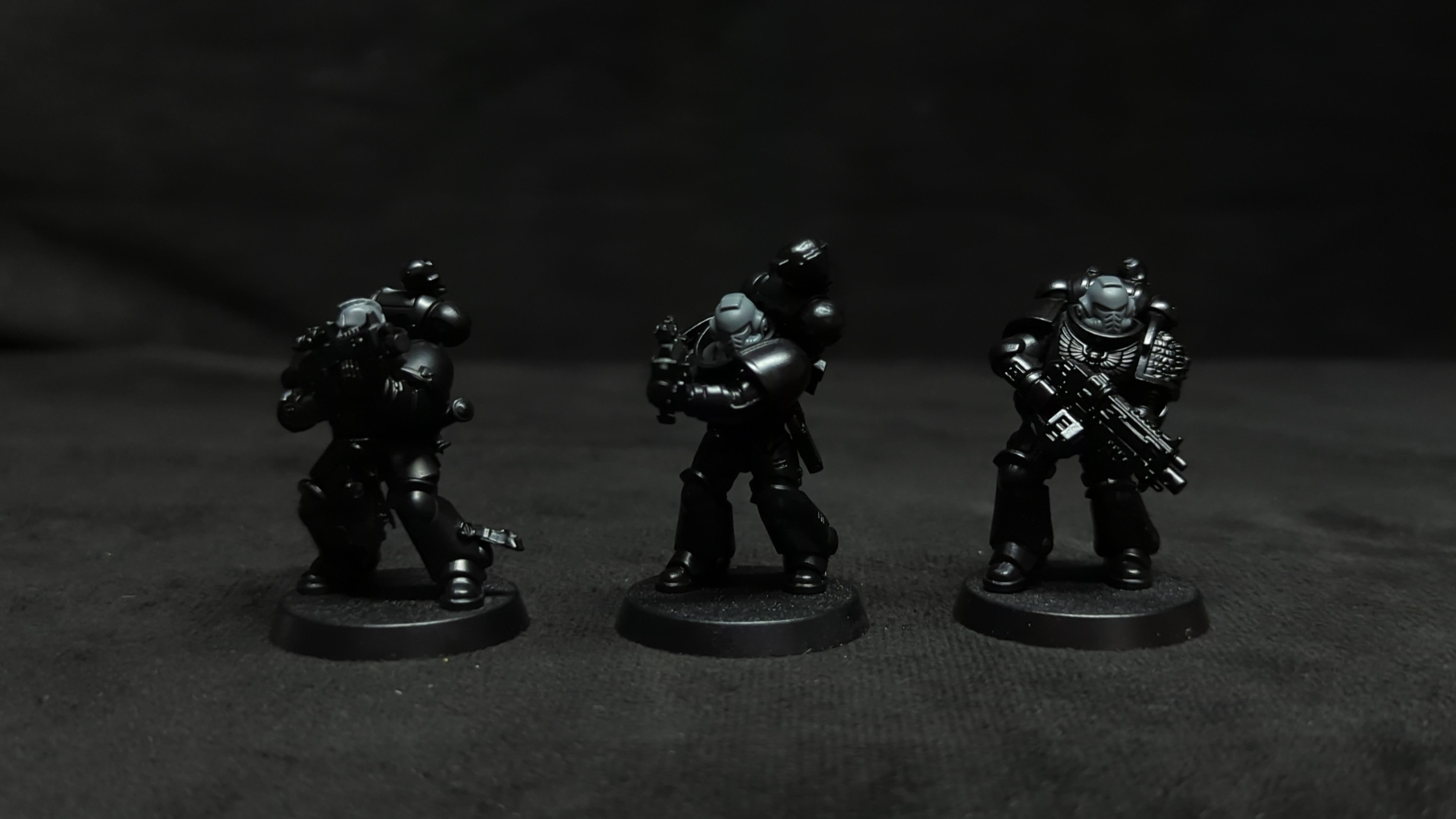 Warhammer 40k Space Marines Primaris Intercessors x3