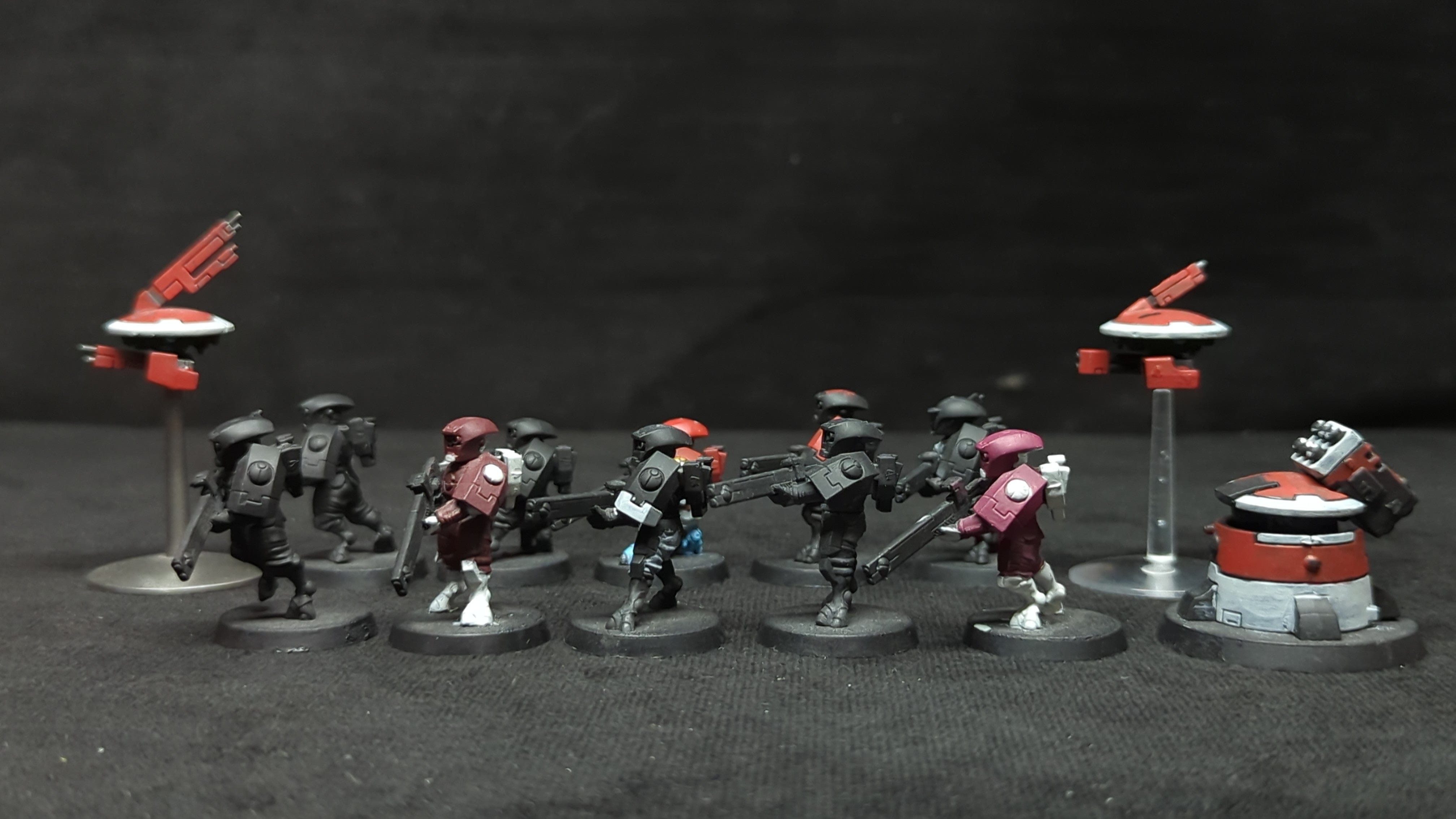 Warhammer 40k T'au Empire Fire Warriors x10