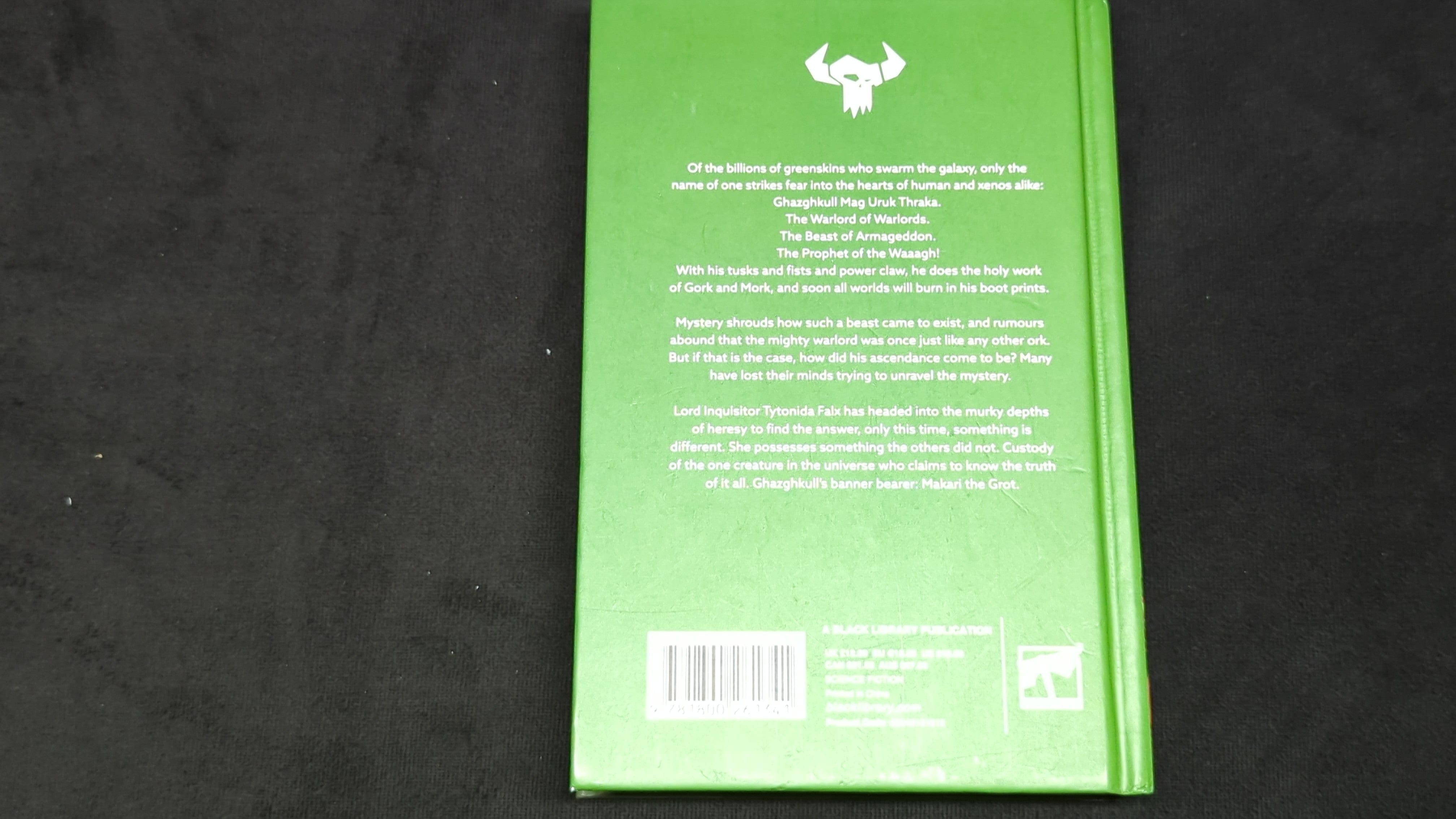 Black Library Ghazghkull Thraka (USED)