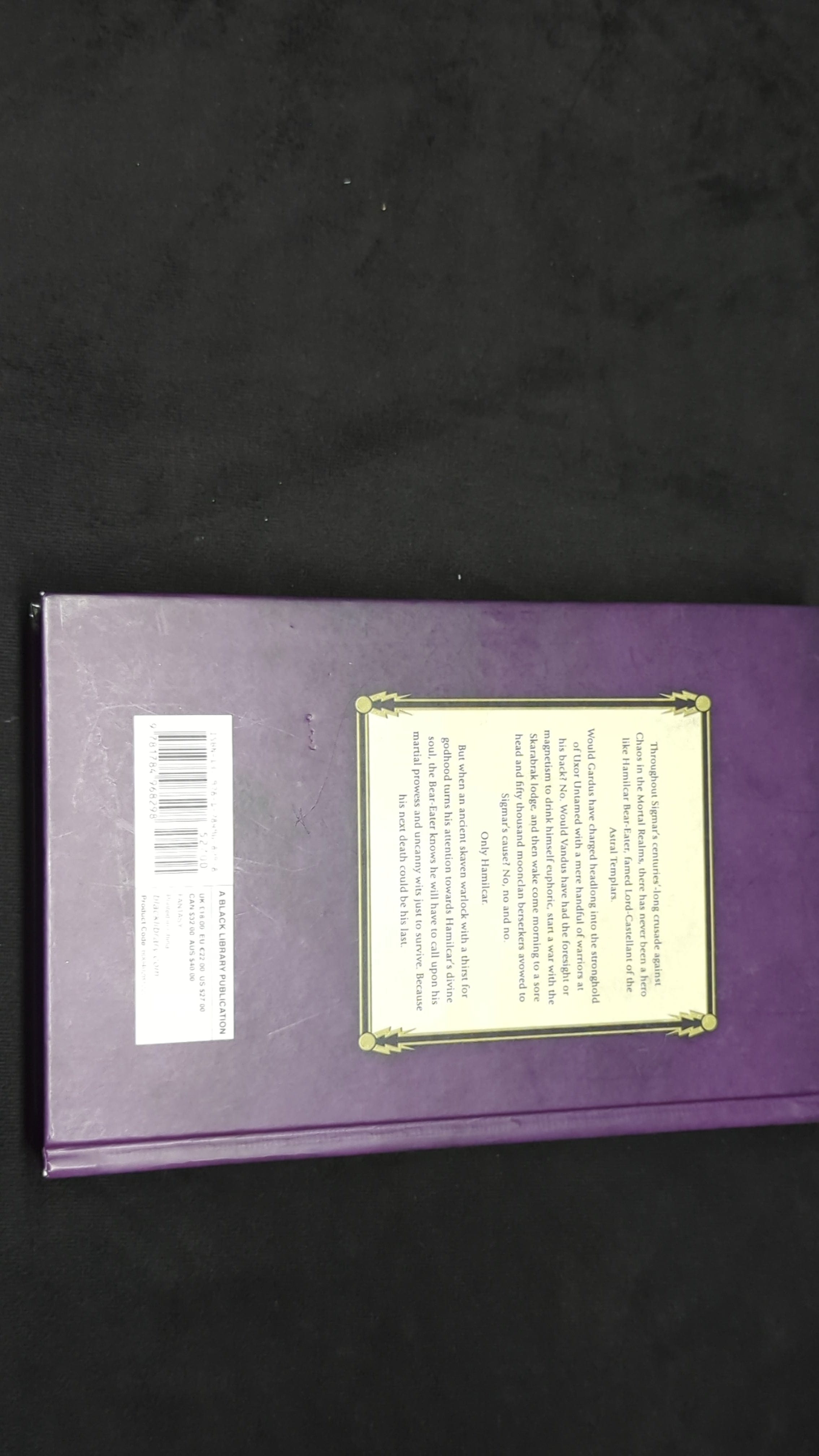 Black Library Hamilcar Champion of the Gods (USED)