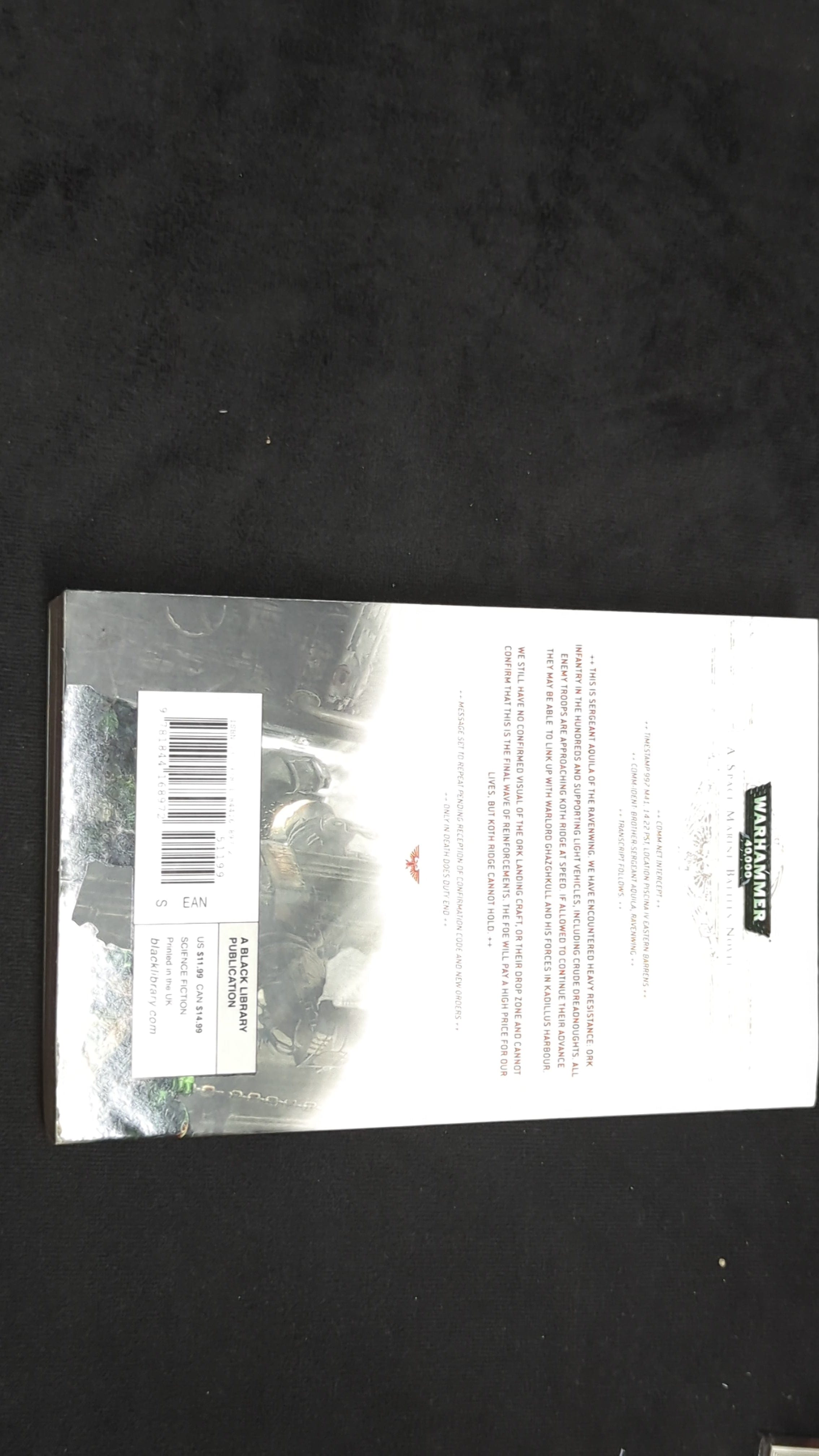 Black Library The Purging of Kadillus (USED)