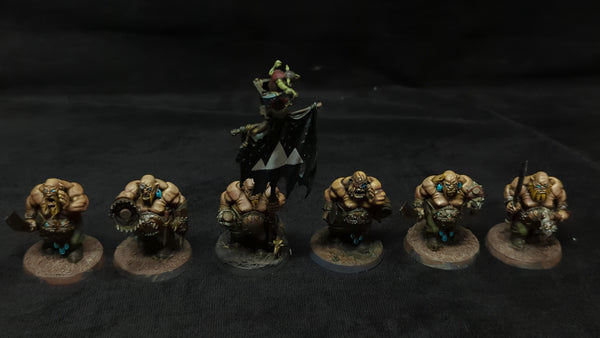 Age of Sigmar Ogor Mawtribes Ogor Gluttons x6 Painted