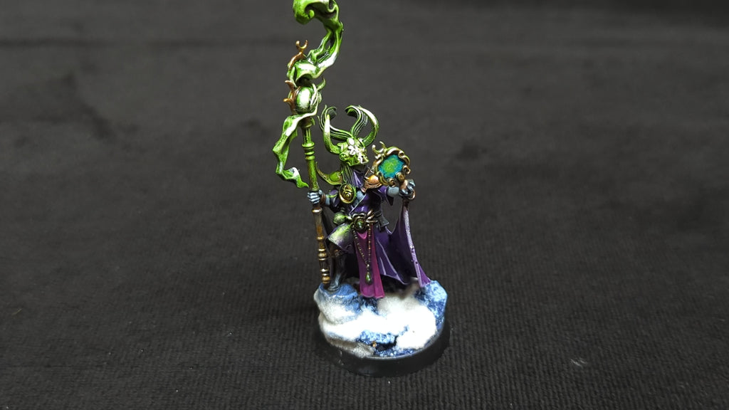 Age of Sigmar Hedonites of Slaanesh: Shardspeaker of Slaanesh x1 Painted