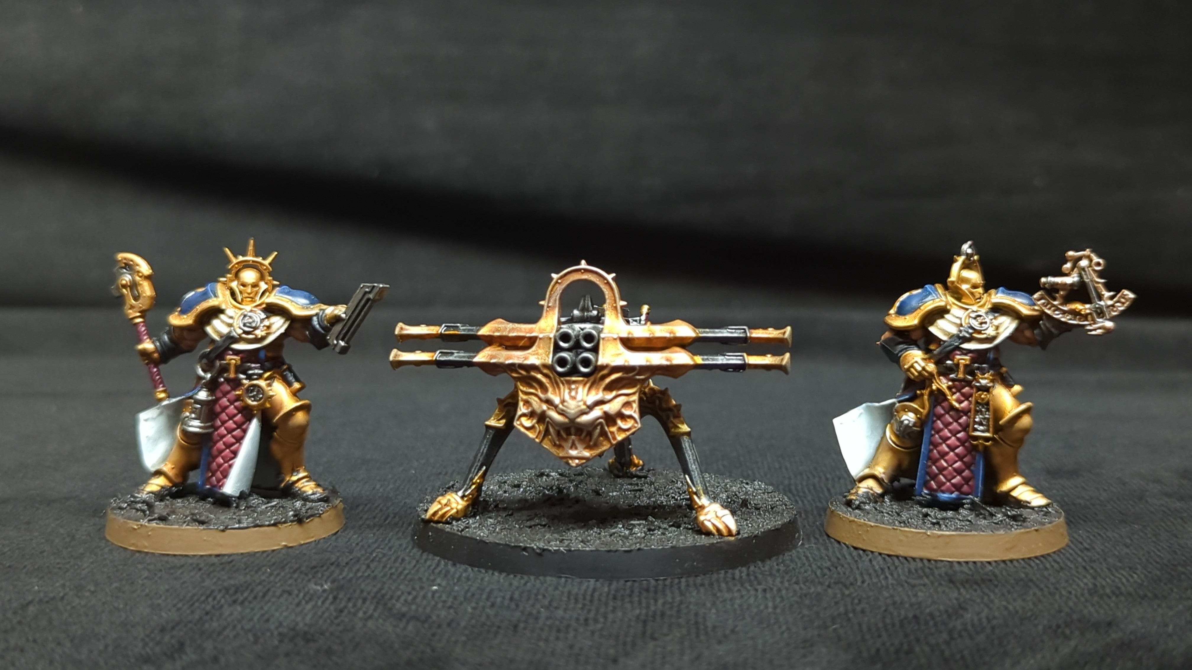 Age of Sigmar Easy to Build: Stormcast Eternals Celestar Ballista x3 Painted