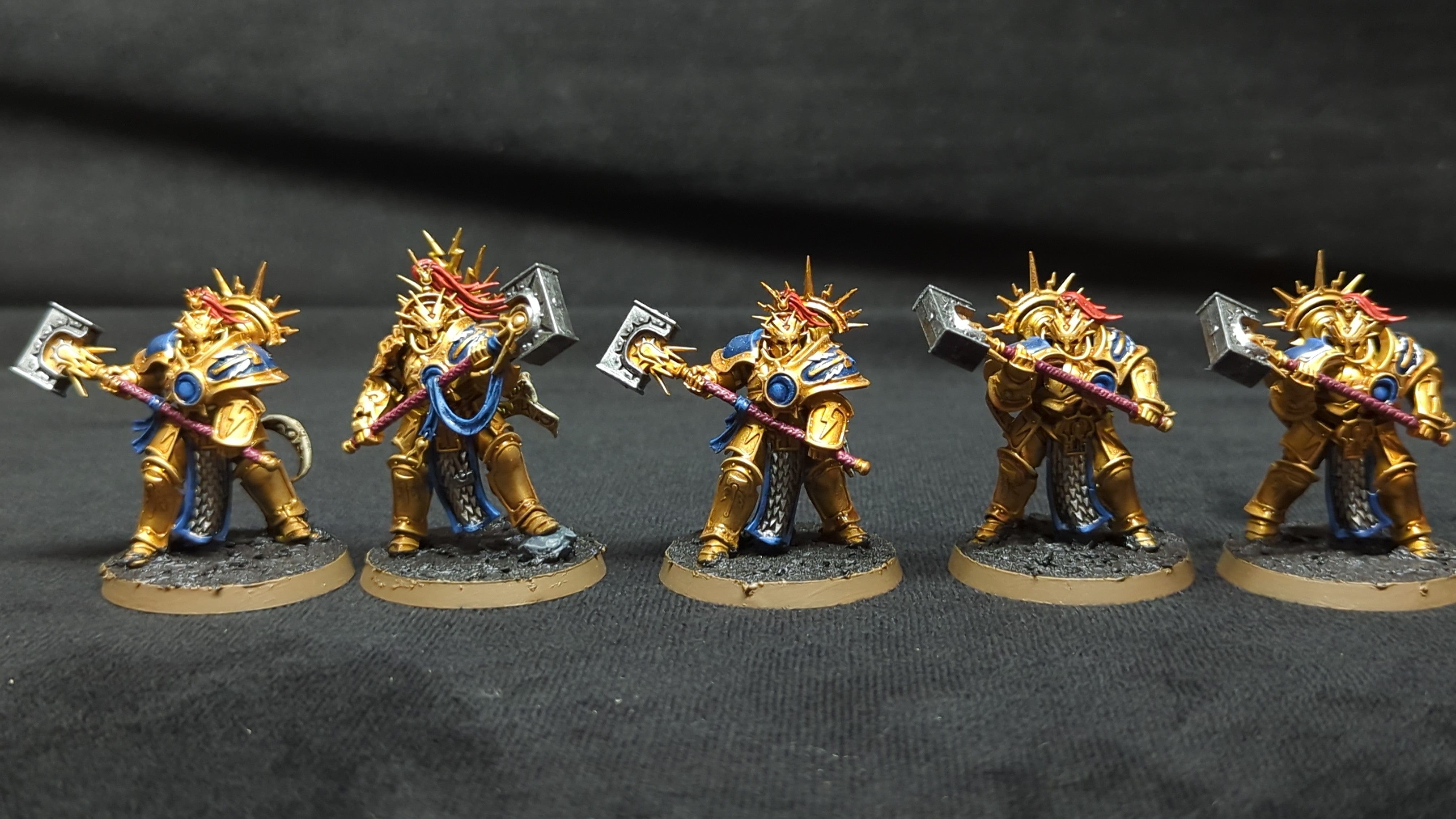 Age of Sigmar Stormcast Eternals Retributors x5 Painted