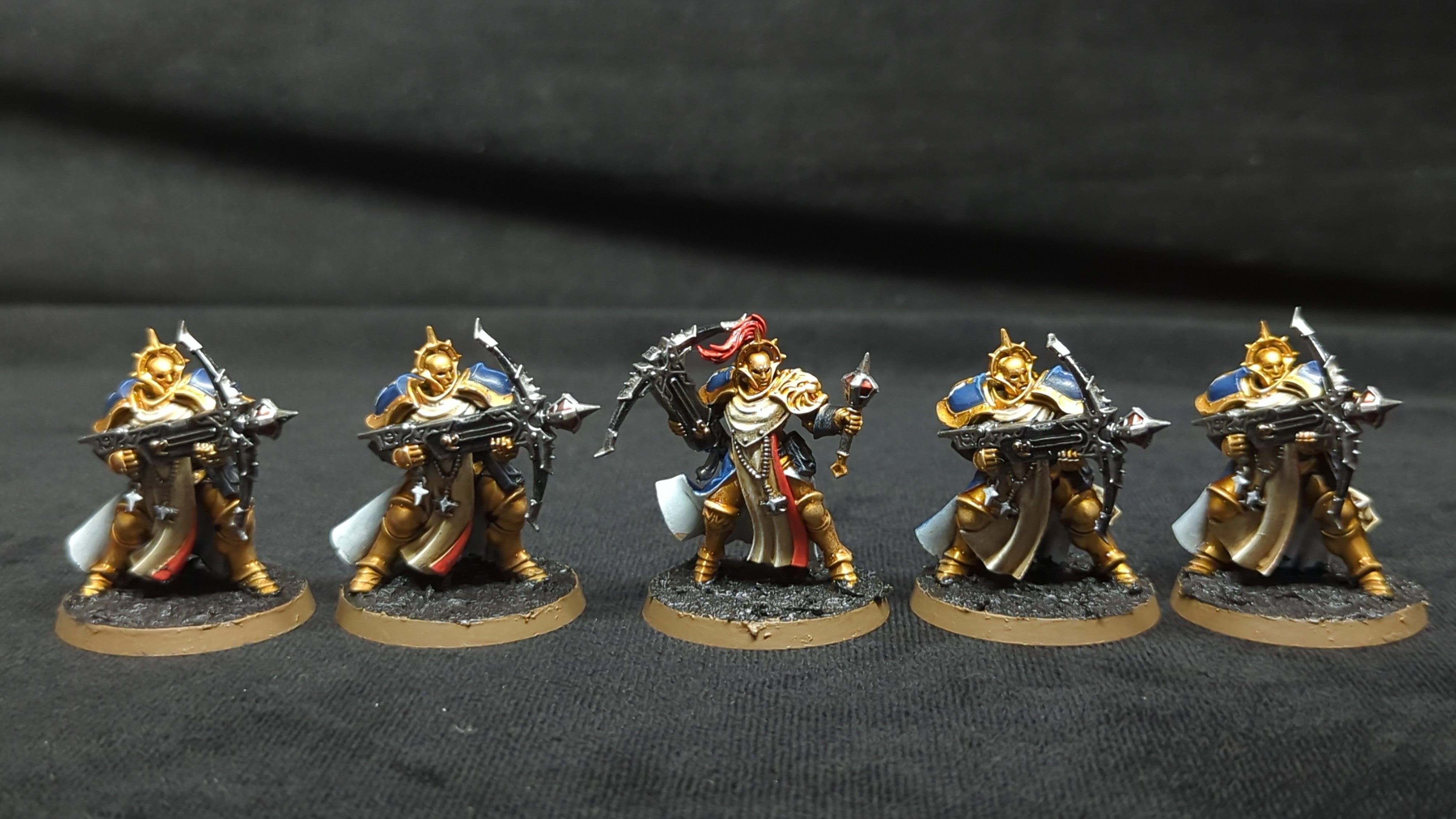Age of Sigmar Stormcast Eternals Easy to Build Castigators x5 OOP Painted