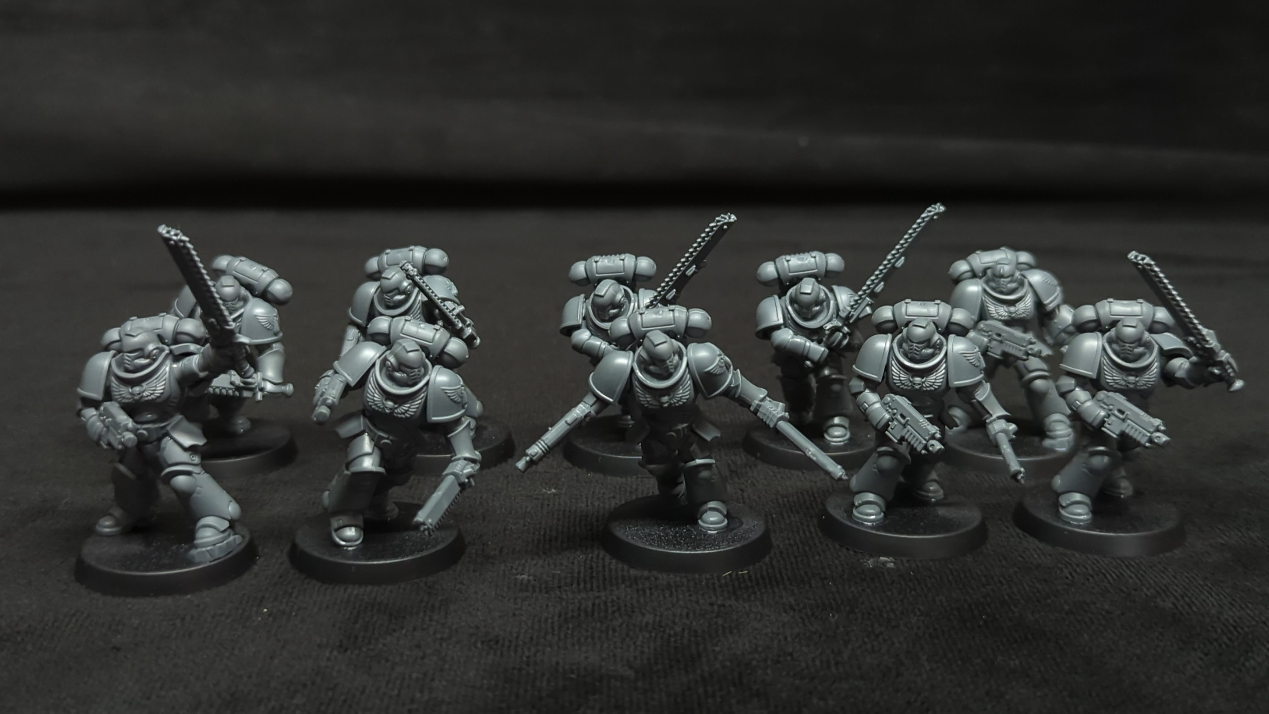 Warhammer 40k Space Marines Assault Intercessors x10