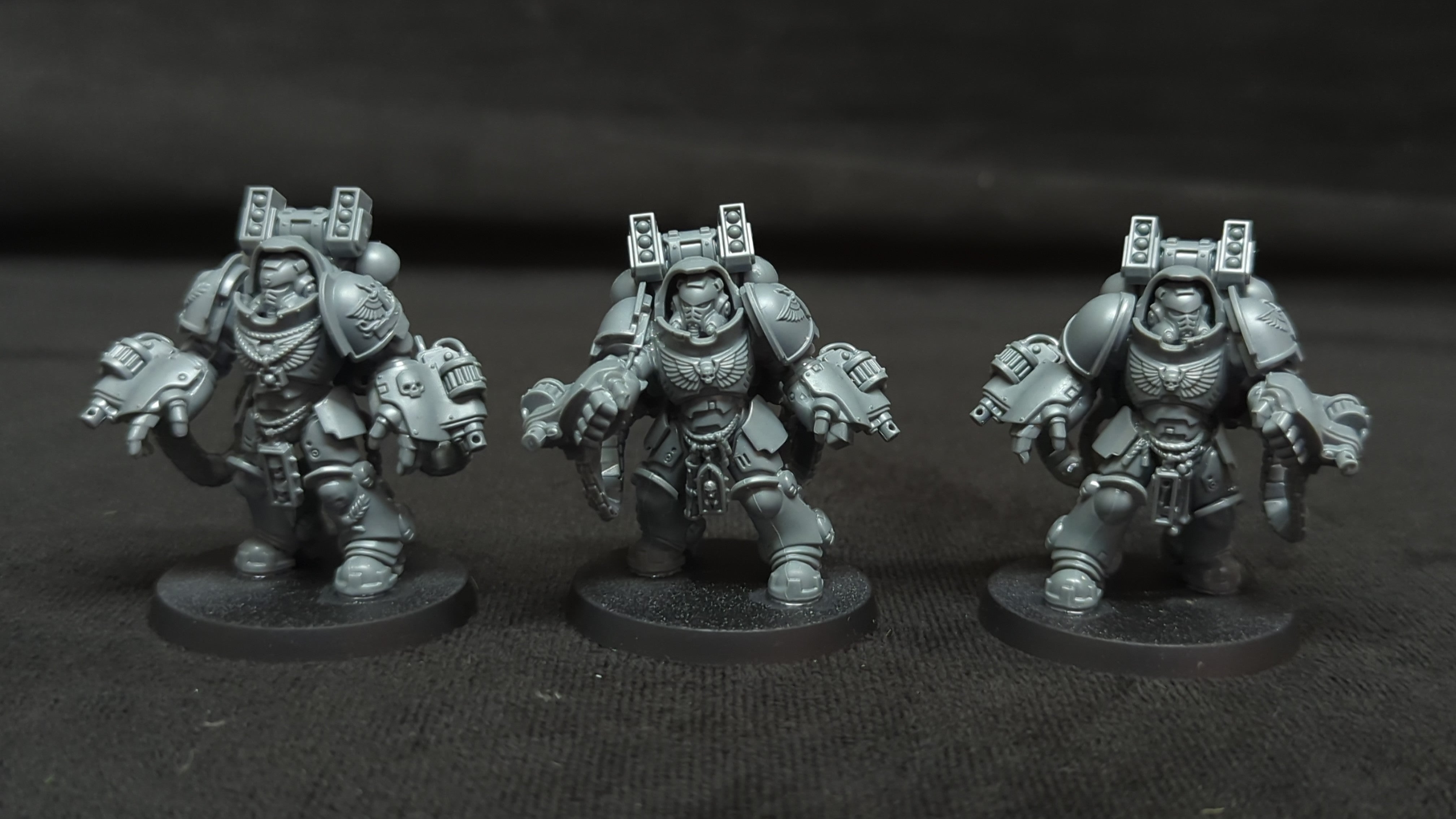 Warhammer 40k Space Marines Primaris Aggressors x3