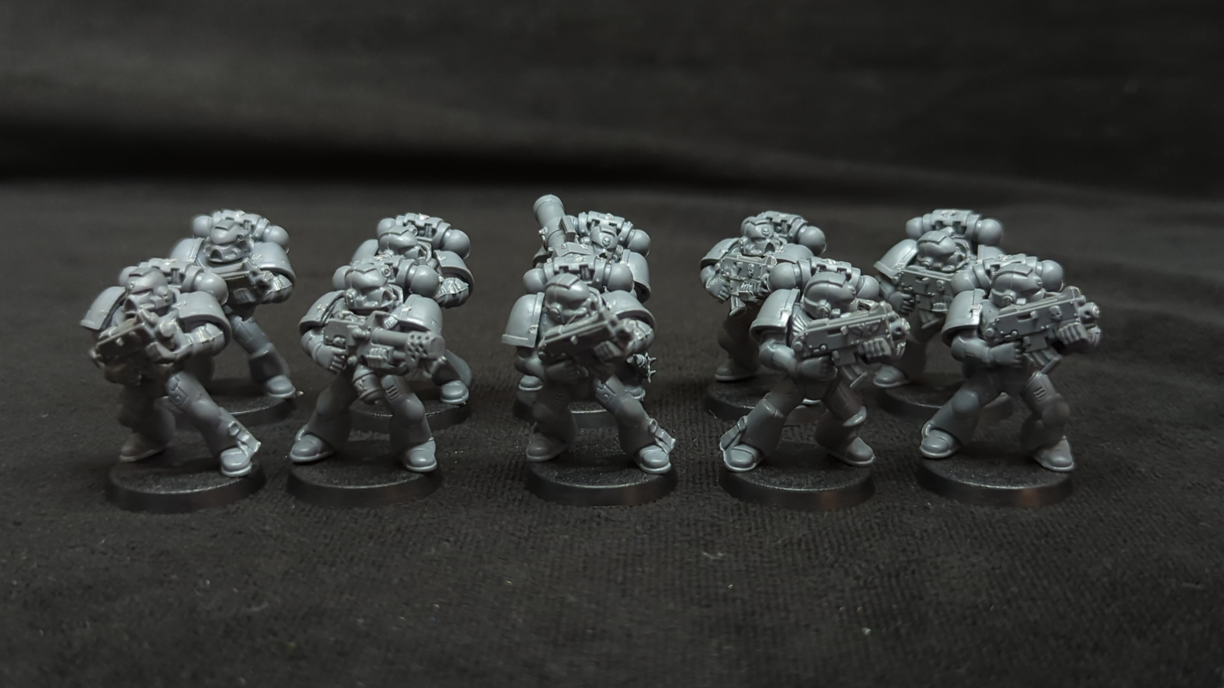 Warhammer 40k Space Marines Tactical Squad x10