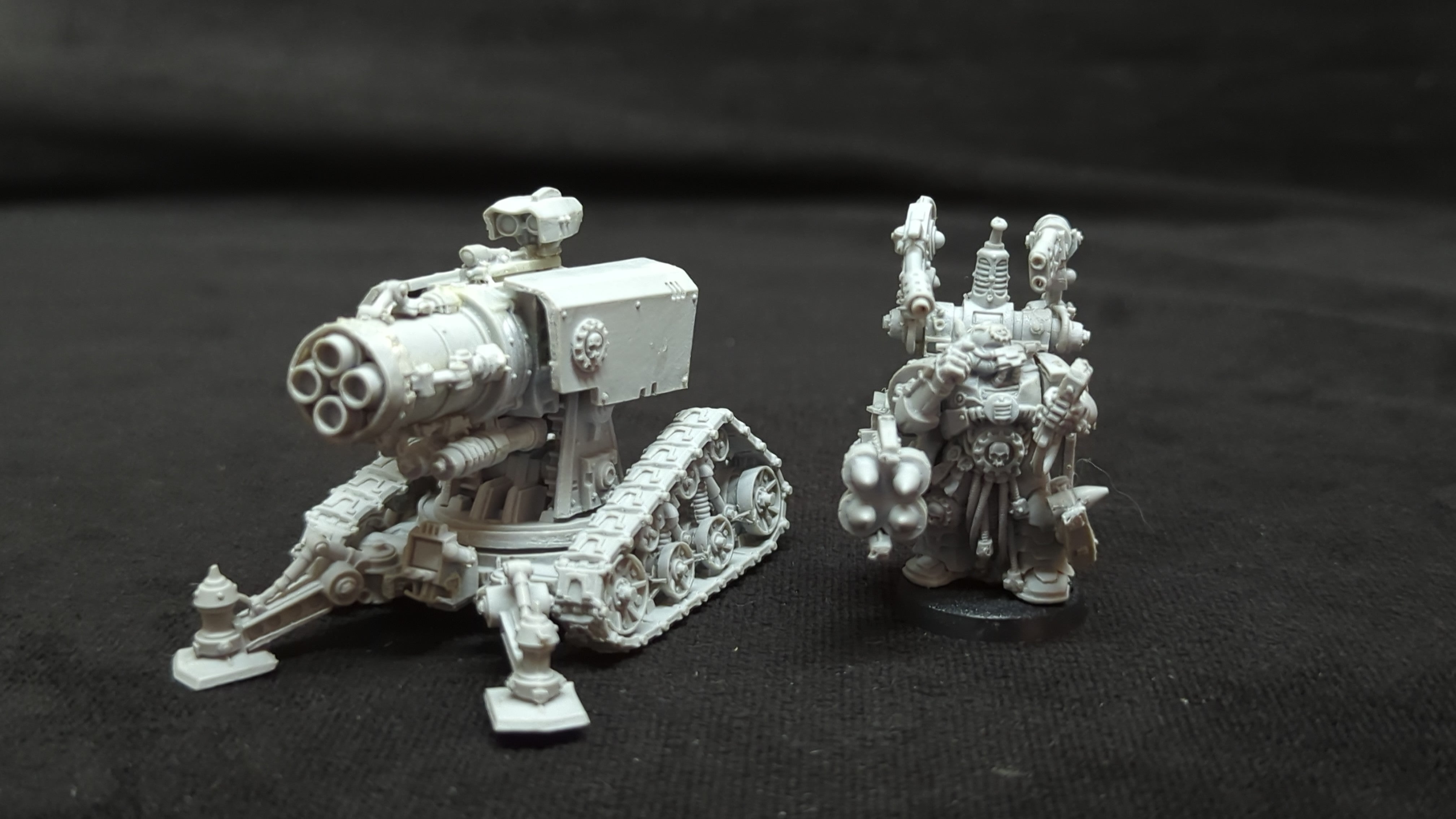 Warhammer 40k Space Marines Thunderfire Cannon x1