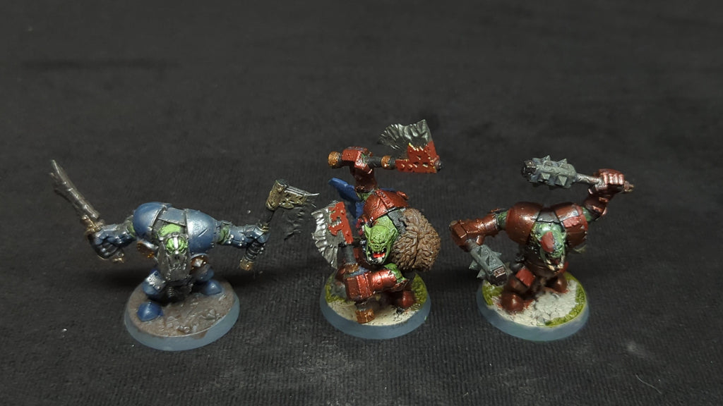 Warhammer Underworlds AOS Ironskull's Boyz (Warband Only) x3 OOP Painted