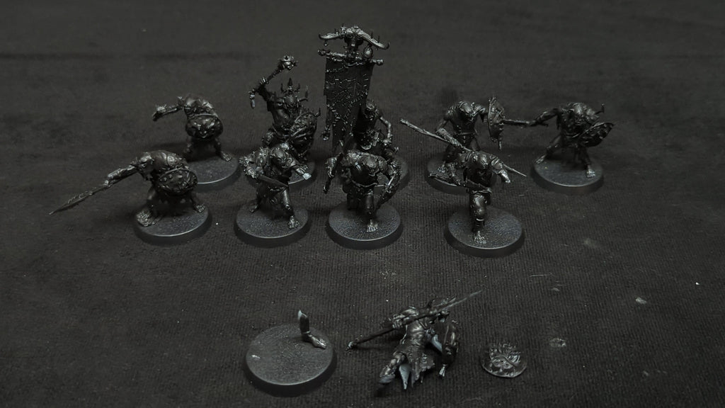 Age of Sigmar Orruk Warclans: Gutrippaz x10