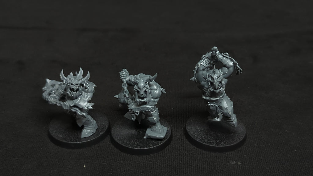 Age of Sigmar Orruk Warclans Weirdbrute Wrekkaz x3