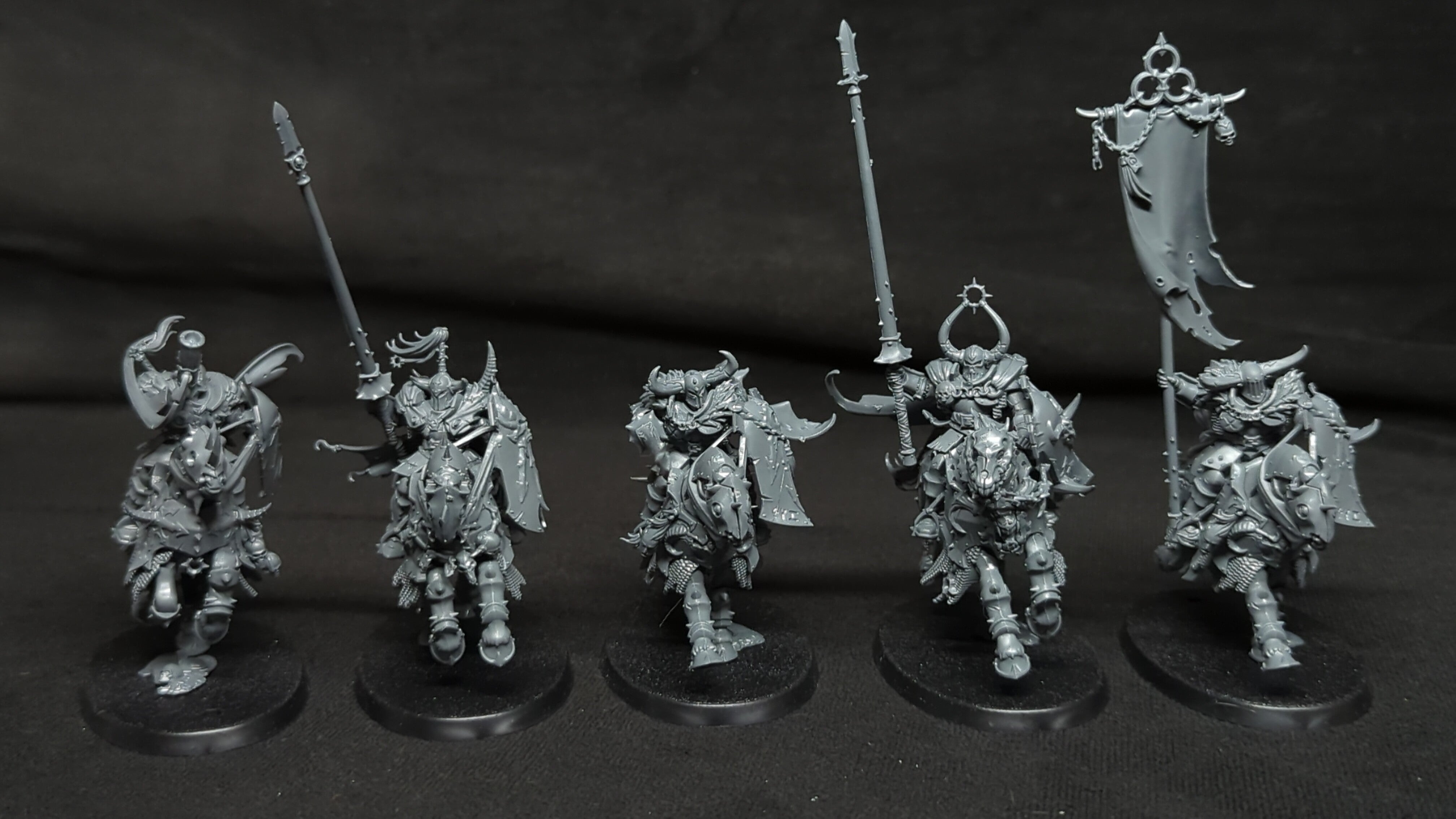 Age of Sigmar Slaves to Darkness Chaos Knights x5