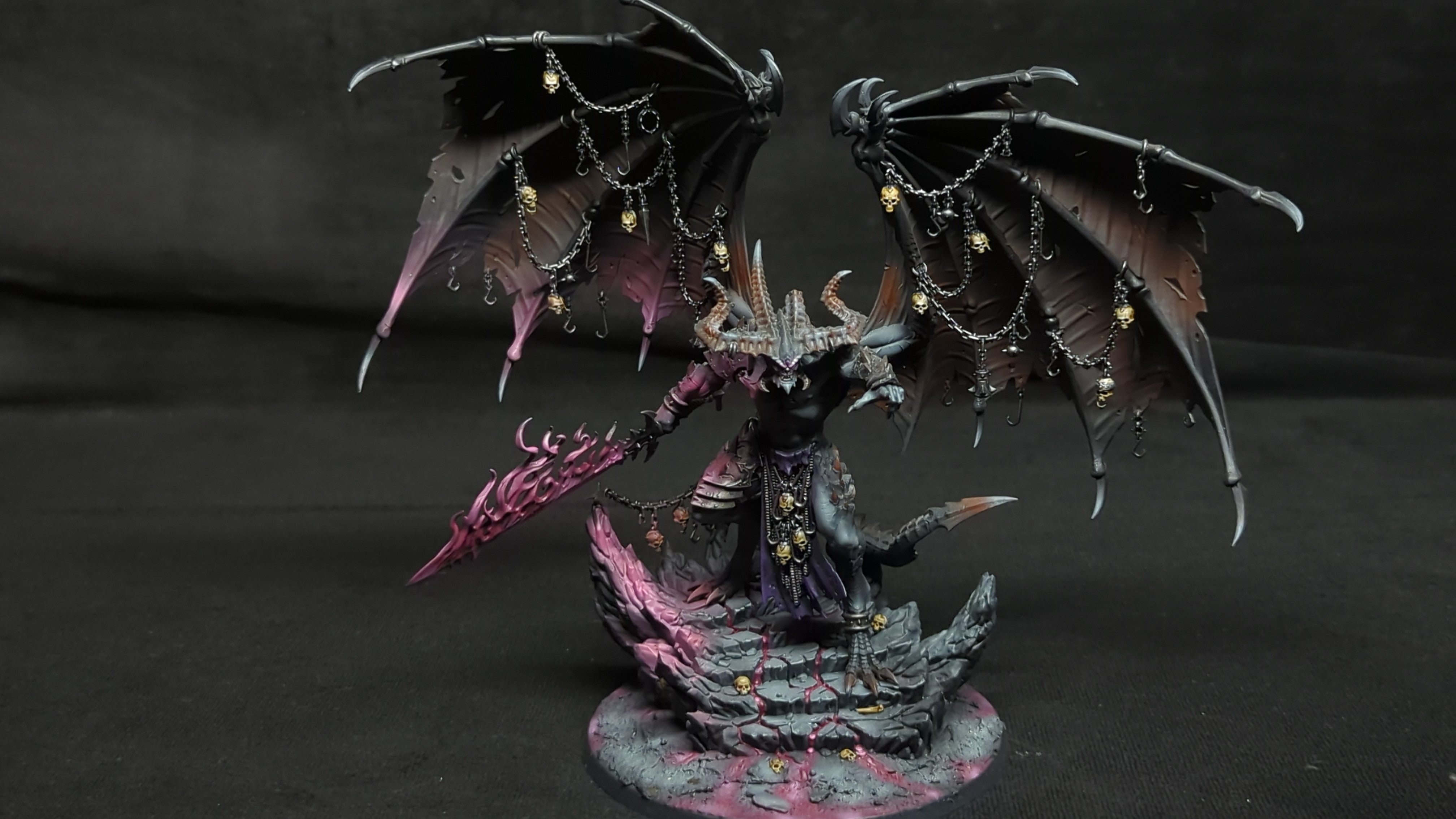 Warhammer Be'Lakor, The Dark Master x1 Painted