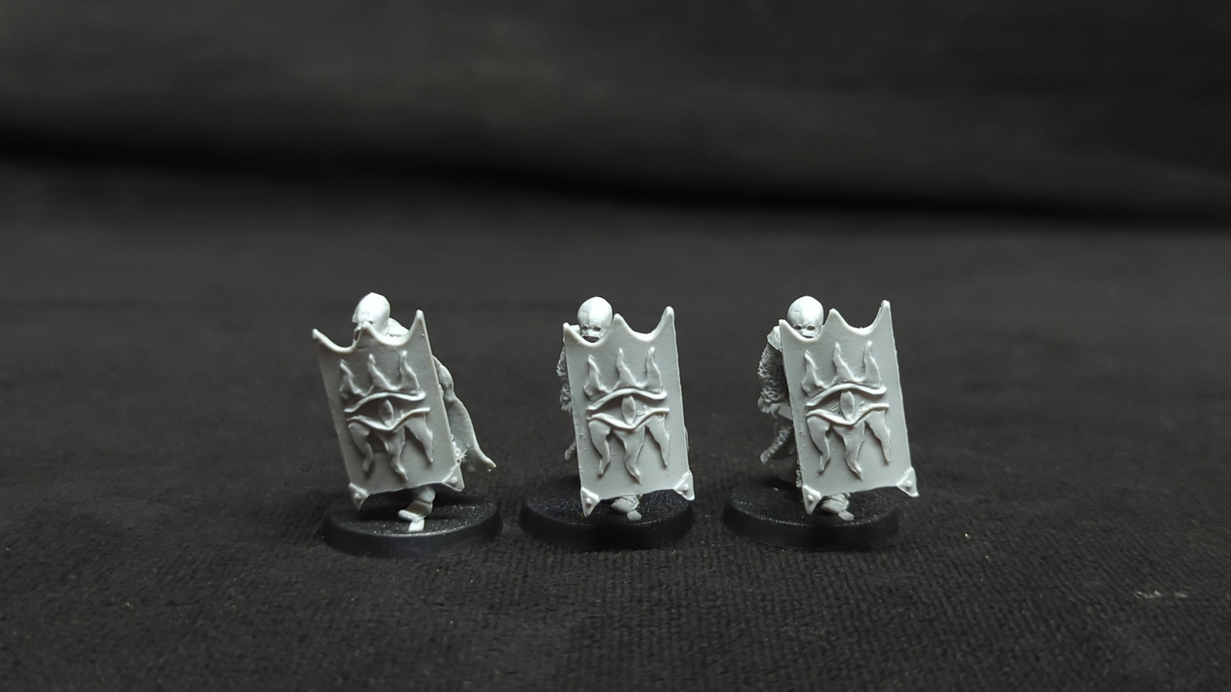 Lord of the Rings Middle-Earth Black Guard of Barad-dûr (resin) x3