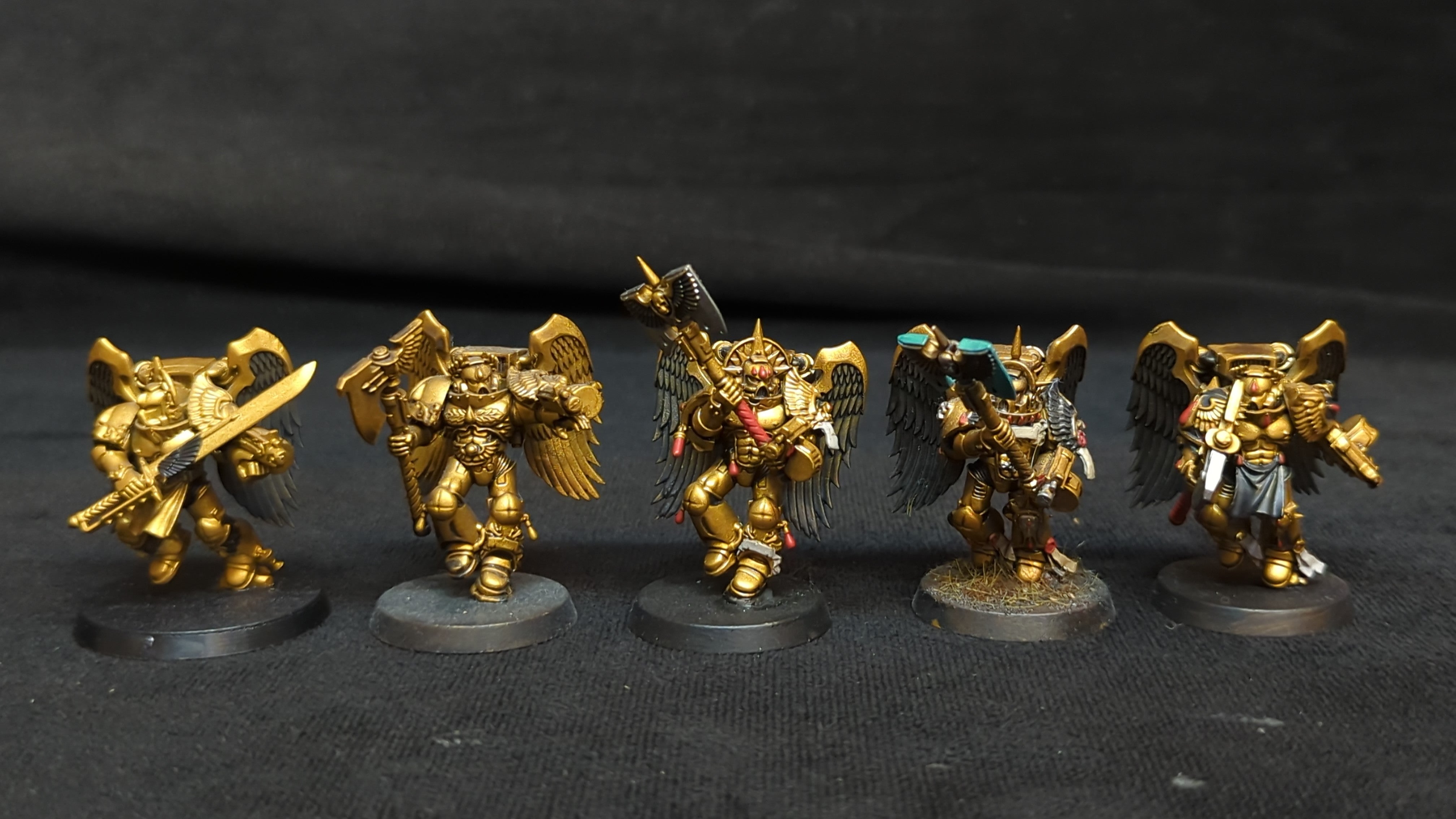 Warhammer 40k Blood Angels Sanguinary Guard x5