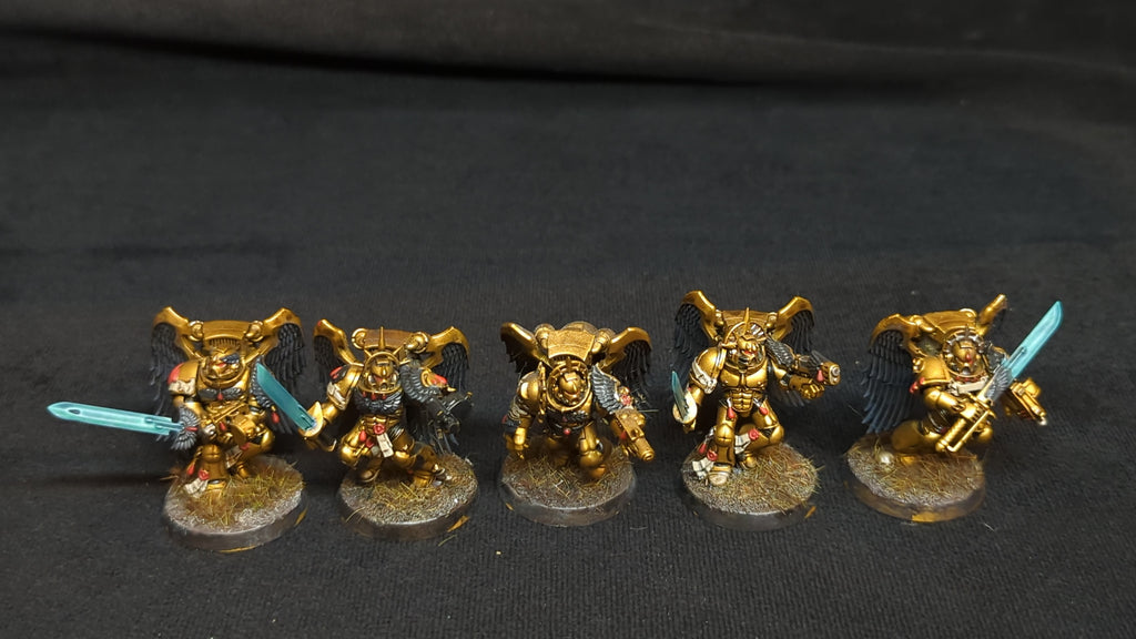 Warhammer 40k Blood Angels Sanguinary Guard x5