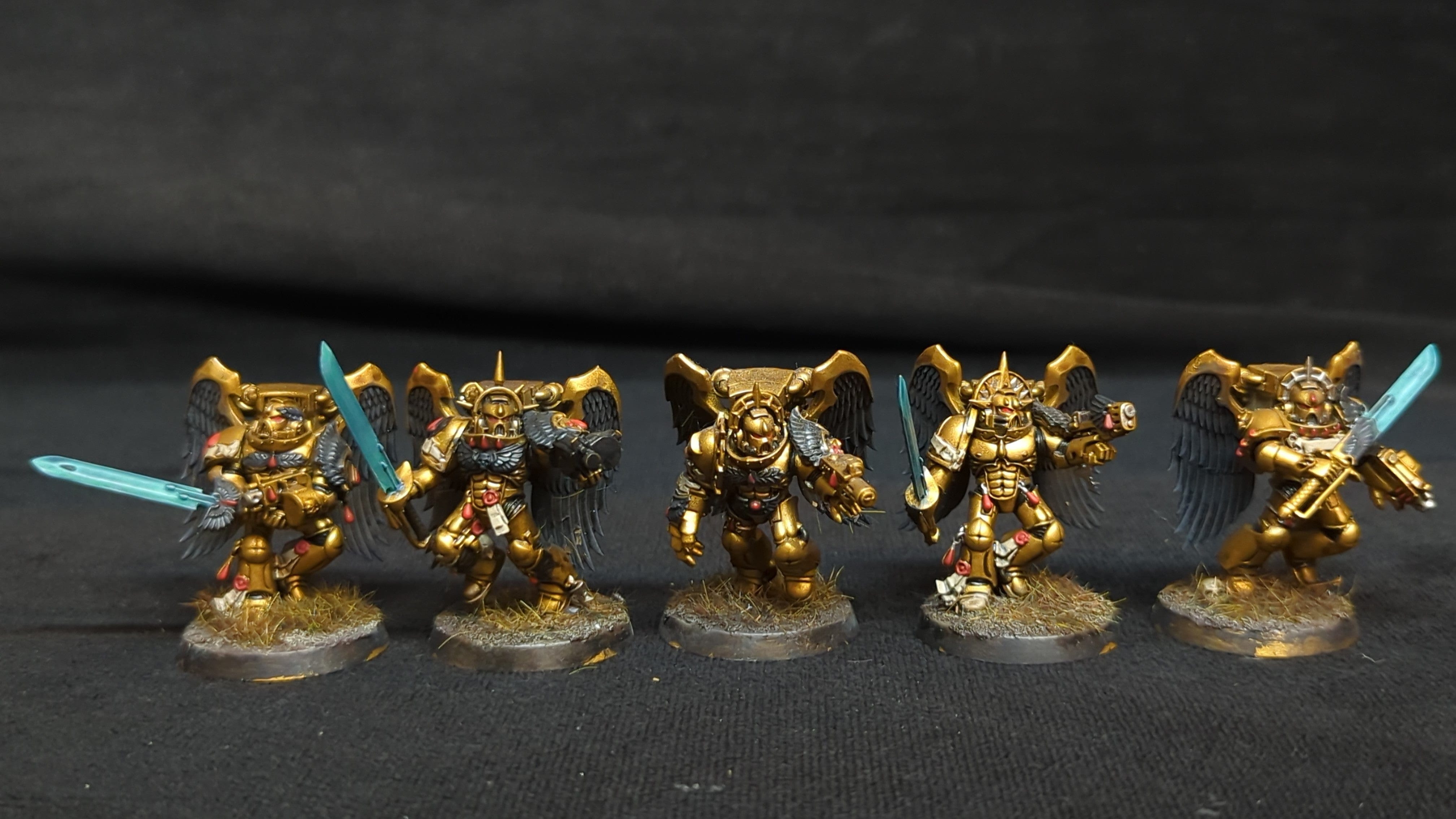 Warhammer 40k Blood Angels Sanguinary Guard x5