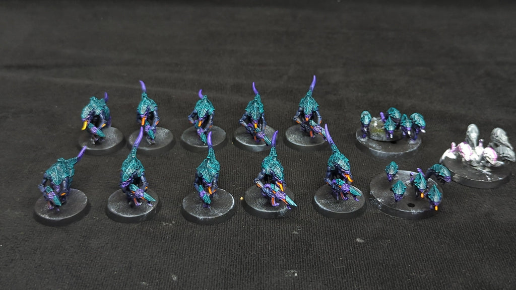 Warhammer 40k Tyranids Termagants x10 Painted