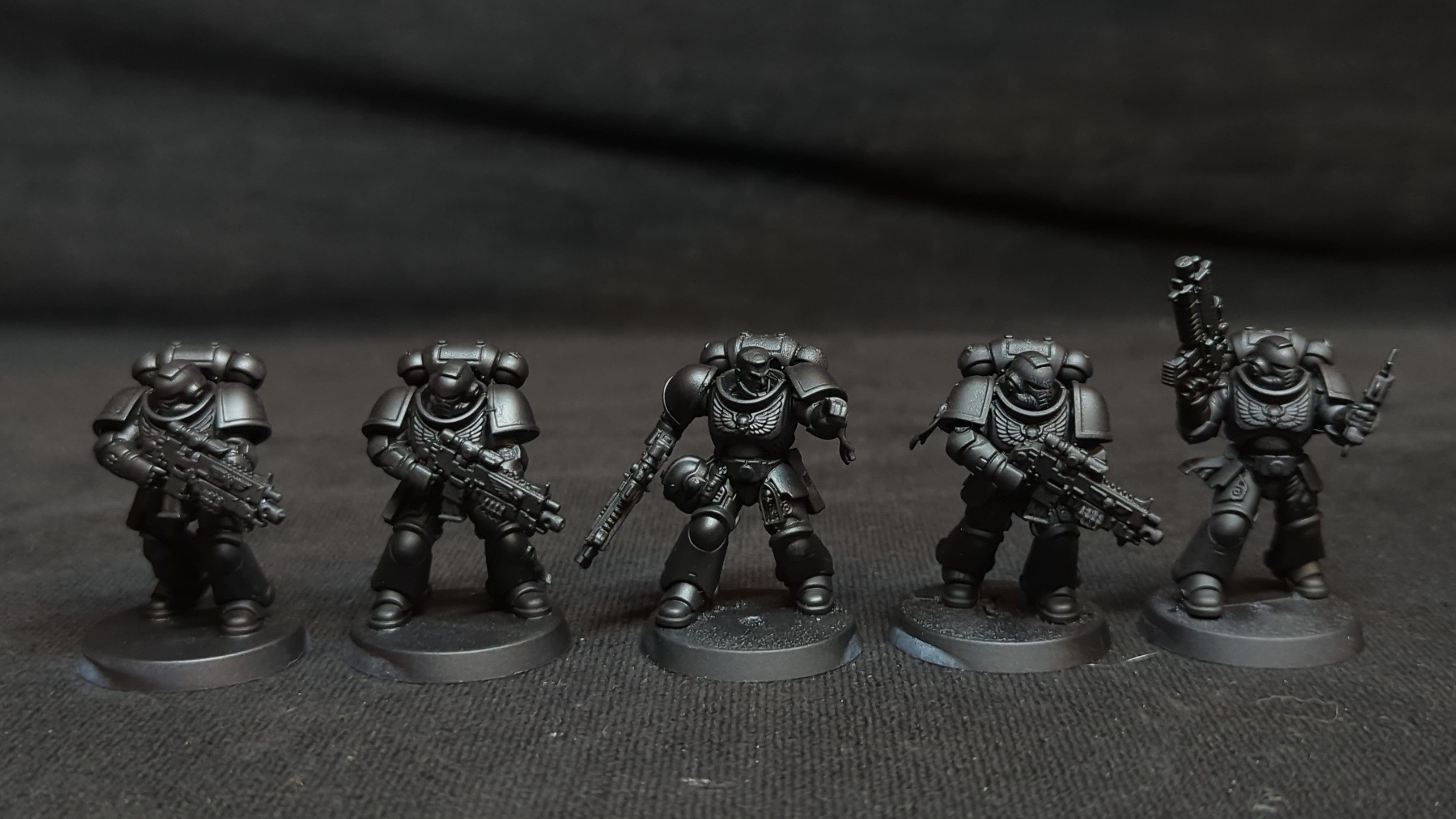 Warhammer 40k Space Marines Primaris Intercessors x5