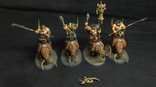 Age of Sigmar Ogor Mawtribes Mournfang Pack x4