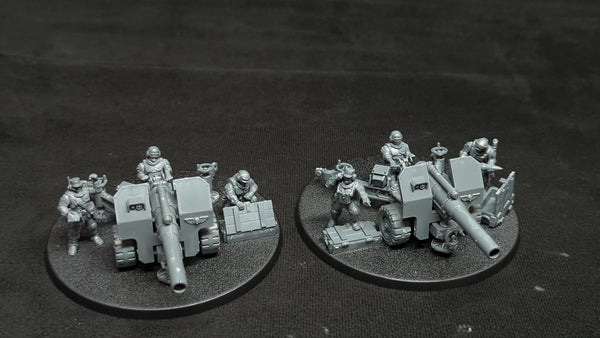 Warhammer 40k Astra Militarum Field Ordnance Battery x2