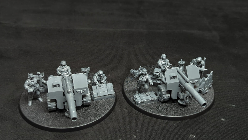 Warhammer 40k Astra Militarum Field Ordnance Battery x2