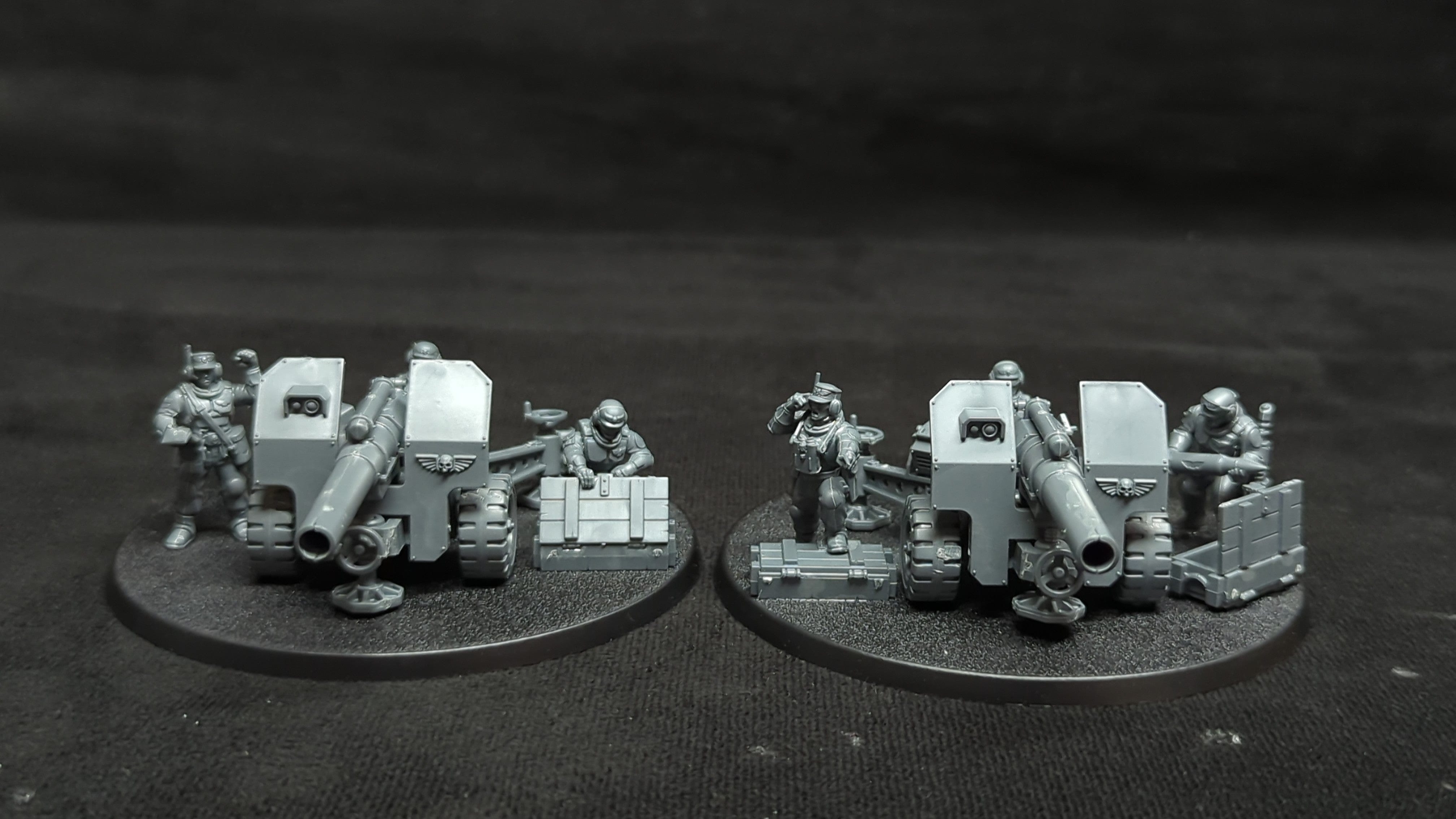 Warhammer 40k Astra Militarum Field Ordnance Battery x2