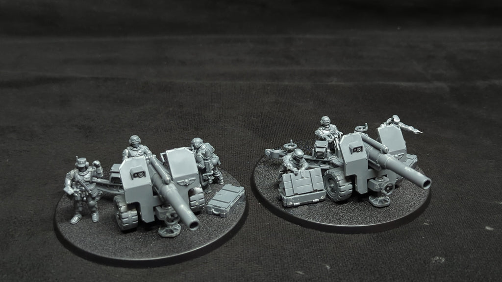 Warhammer 40k Astra Militarum Field Ordnance Battery x2