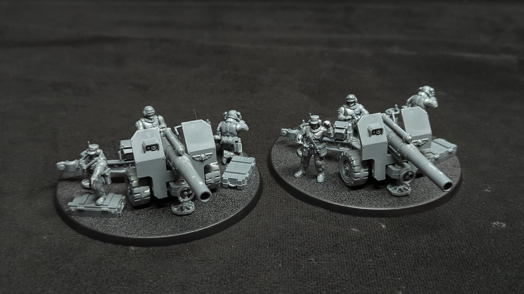 Warhammer 40k Astra Militarum Field Ordnance Battery x2