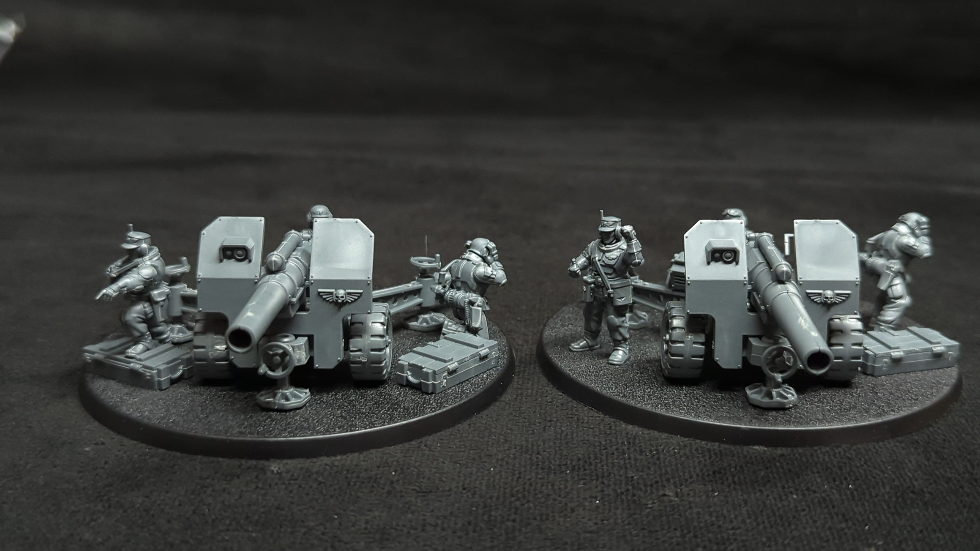 Warhammer 40k Astra Militarum Field Ordnance Battery x2