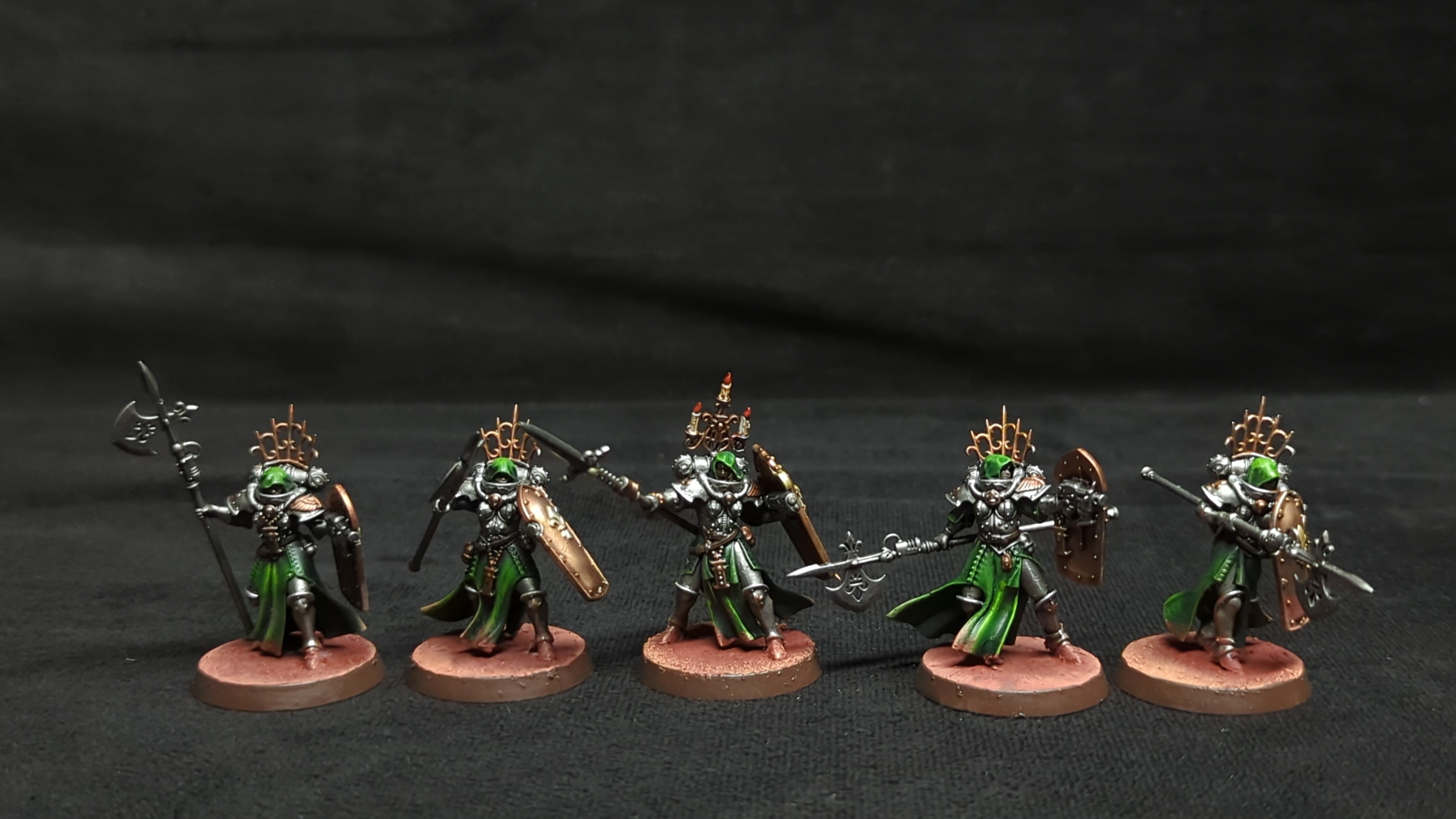 Warhammer 40k Adepta Sororitas Celestian Sacresants x5 Painted